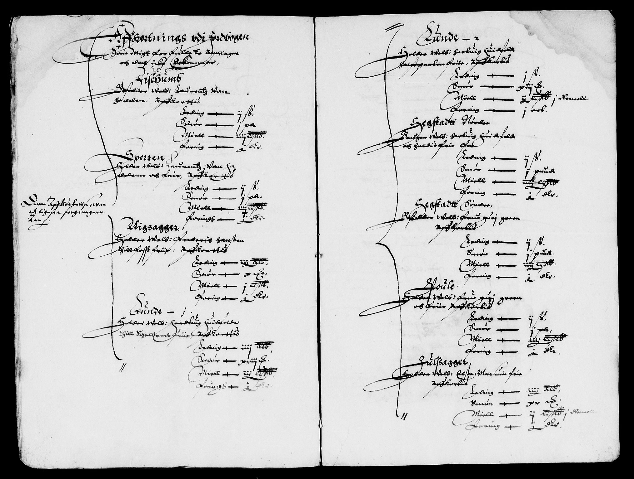 Rentekammeret inntil 1814, Reviderte regnskaper, Lensregnskaper, AV/RA-EA-5023/R/Rb/Rbm/L0001: Eiker len, 1607-1618