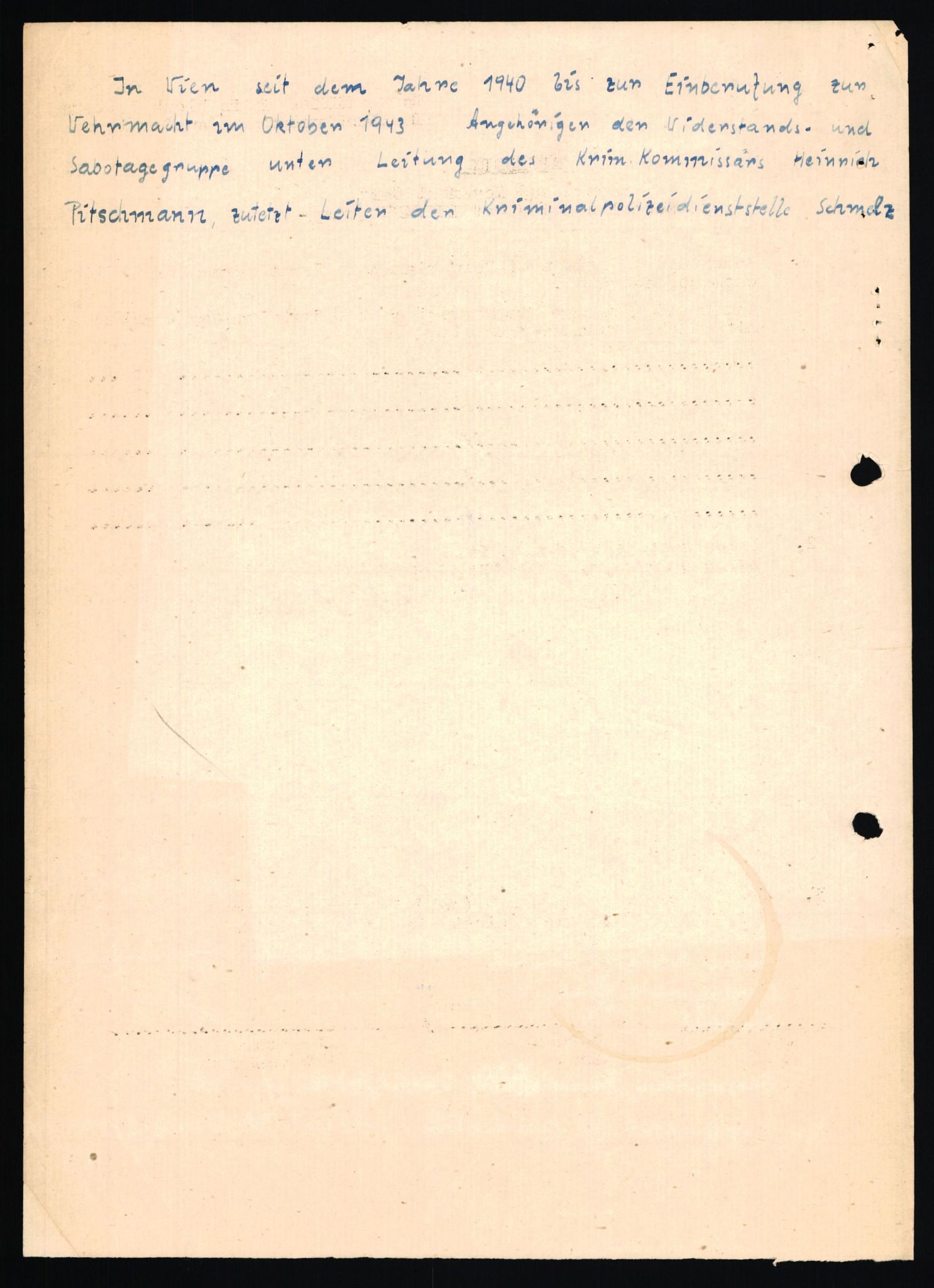 Forsvaret, Forsvarets overkommando II, AV/RA-RAFA-3915/D/Db/L0040: CI Questionaires. Tyske okkupasjonsstyrker i Norge. Østerrikere., 1945-1946, s. 83