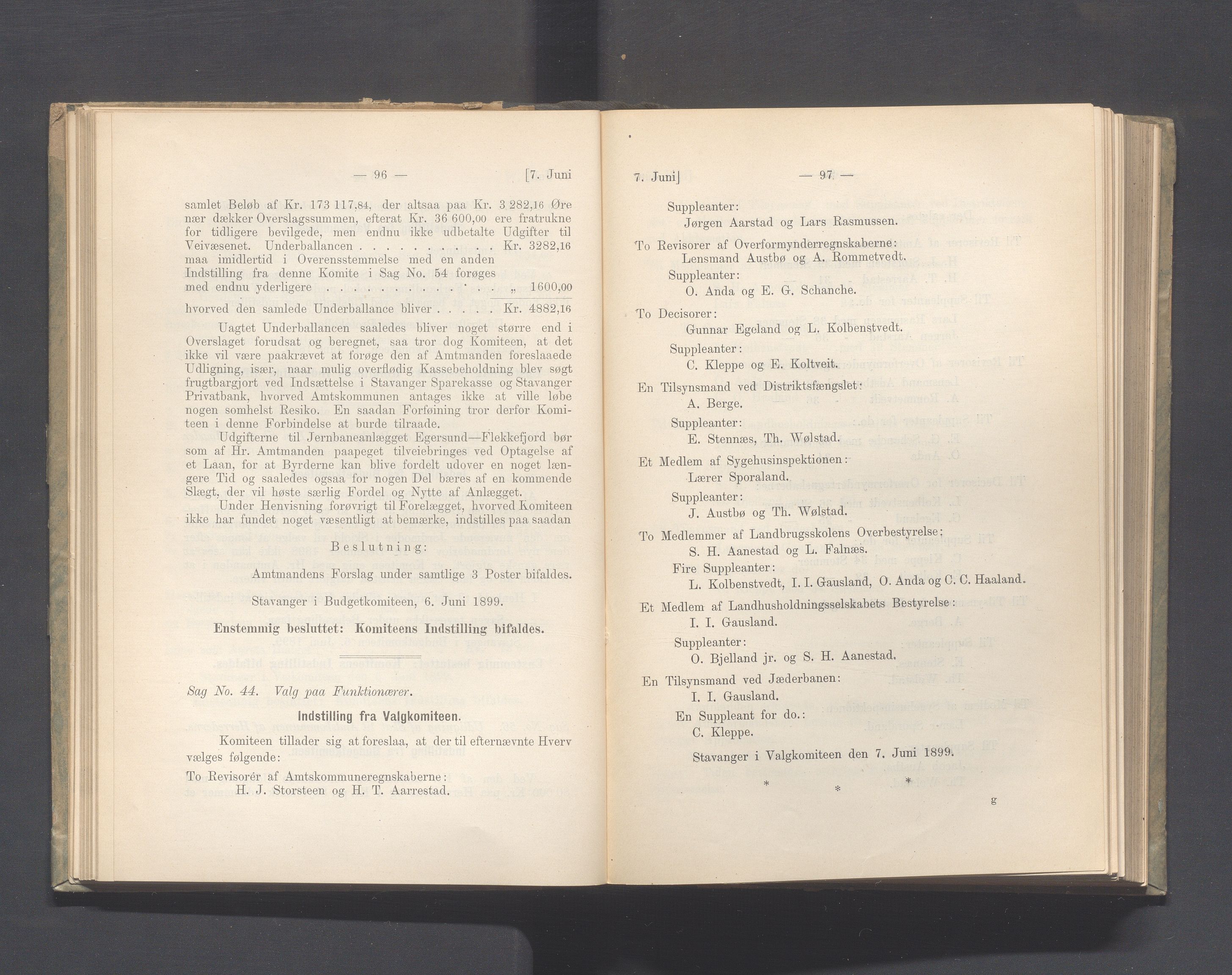 Rogaland fylkeskommune - Fylkesrådmannen , IKAR/A-900/A, 1899, s. 55