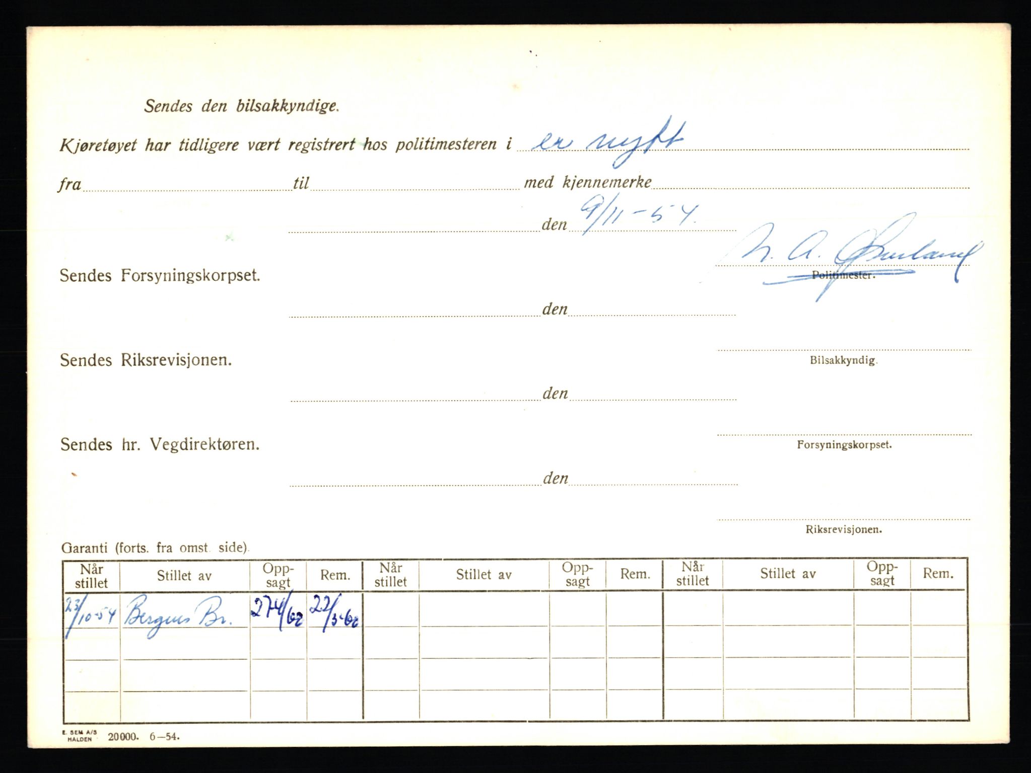 Stavanger trafikkstasjon, AV/SAST-A-101942/0/F/L0002: L-350 - L-699, 1930-1971, s. 2