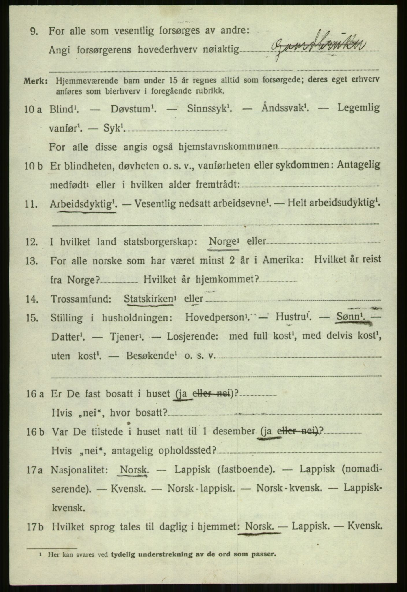 SATØ, Folketelling 1920 for 1941 Skjervøy herred, 1920, s. 2444