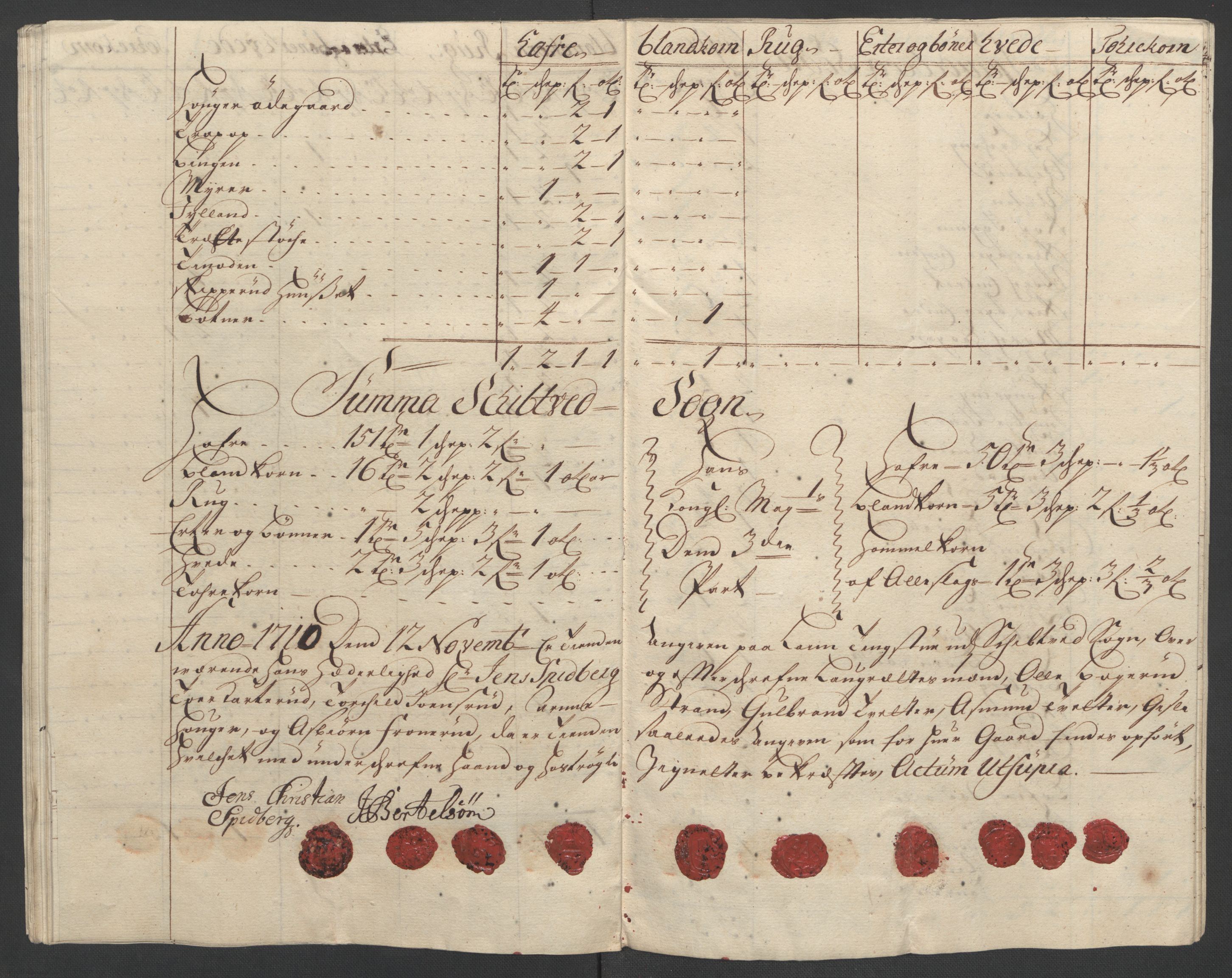 Rentekammeret inntil 1814, Reviderte regnskaper, Fogderegnskap, AV/RA-EA-4092/R07/L0302: Fogderegnskap Rakkestad, Heggen og Frøland, 1710, s. 402