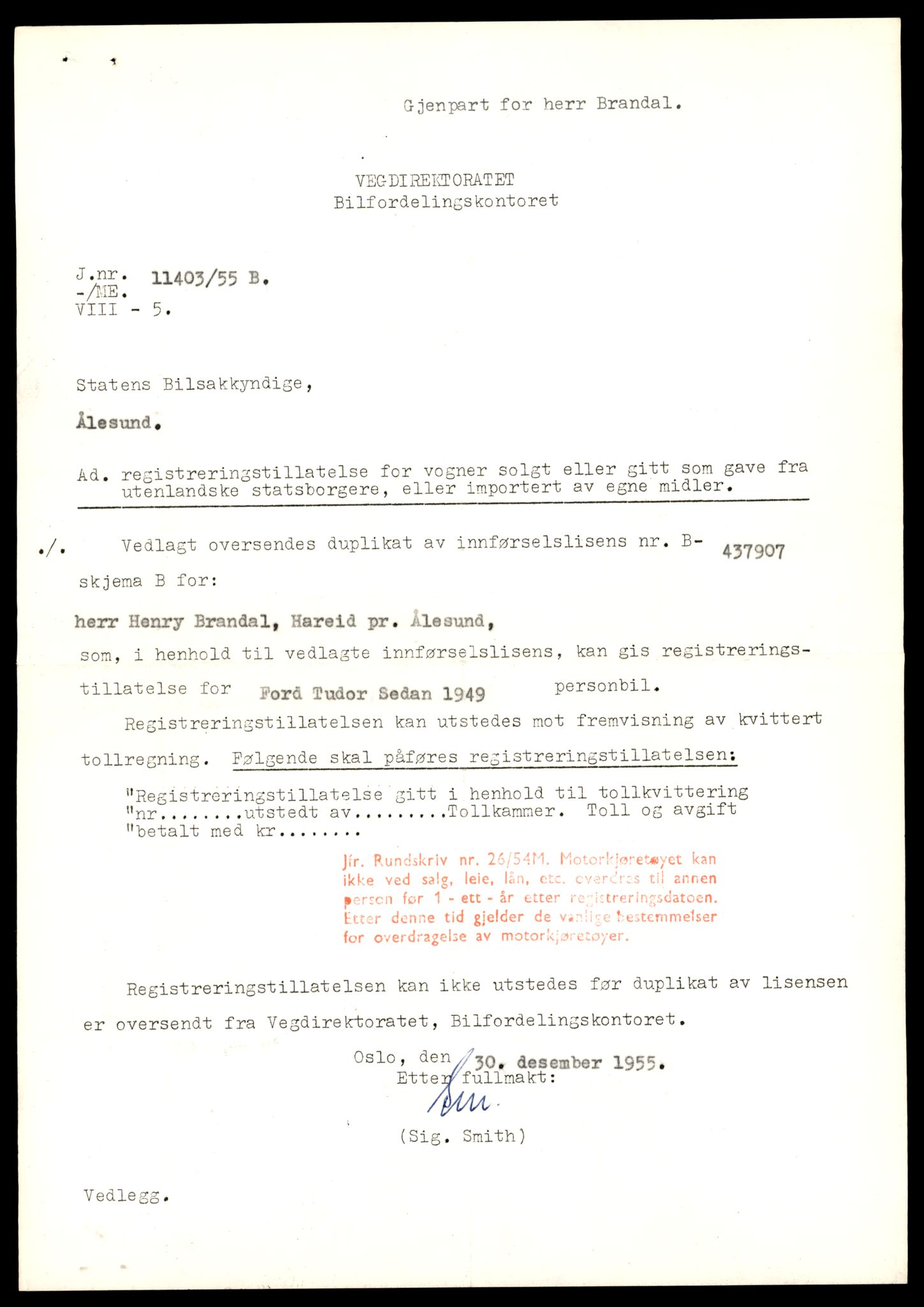 Møre og Romsdal vegkontor - Ålesund trafikkstasjon, AV/SAT-A-4099/F/Fe/L0049: Registreringskort for kjøretøy T 14864 - T 18613, 1927-1998, s. 2733