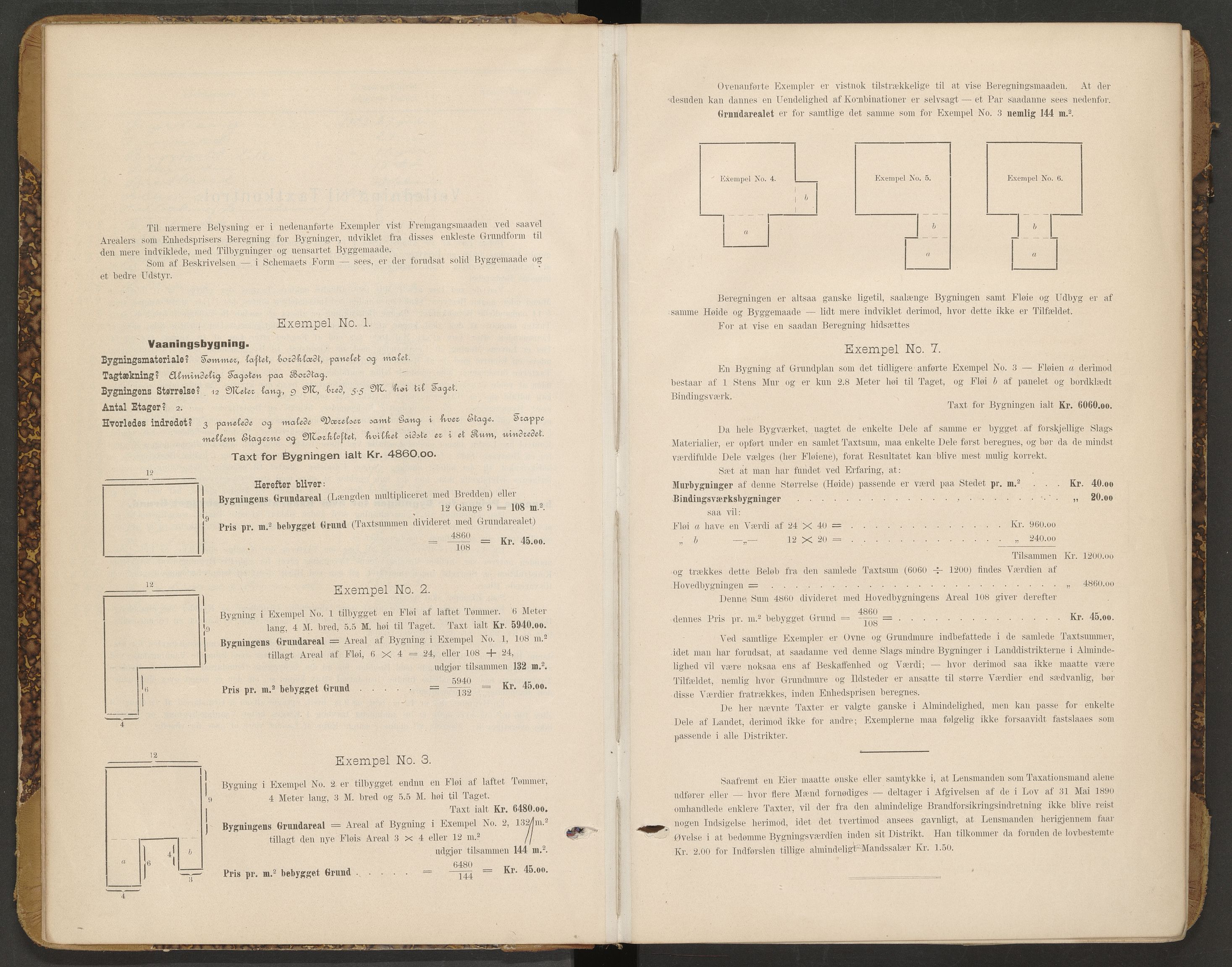 Norges Brannkasse Hemnes, AV/SAT-A-5576/Fb/L0002: Branntakstprotokoll, 1902-1907