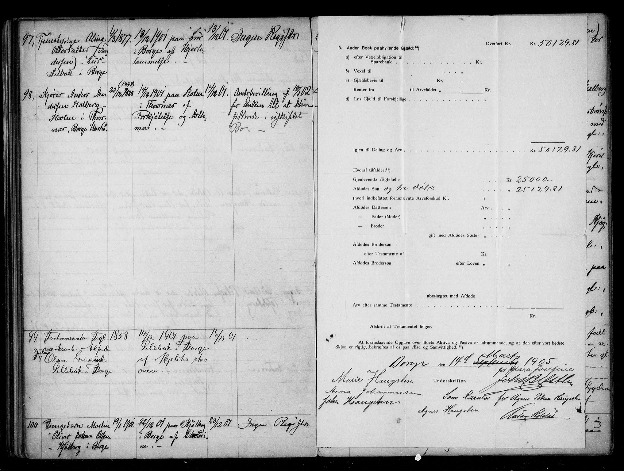 Borge lensmannskontor (Østfold), AV/SAO-A-10176/H/Ha/Haa/L0004: Dødsfallsprotokoll, 1896-1904