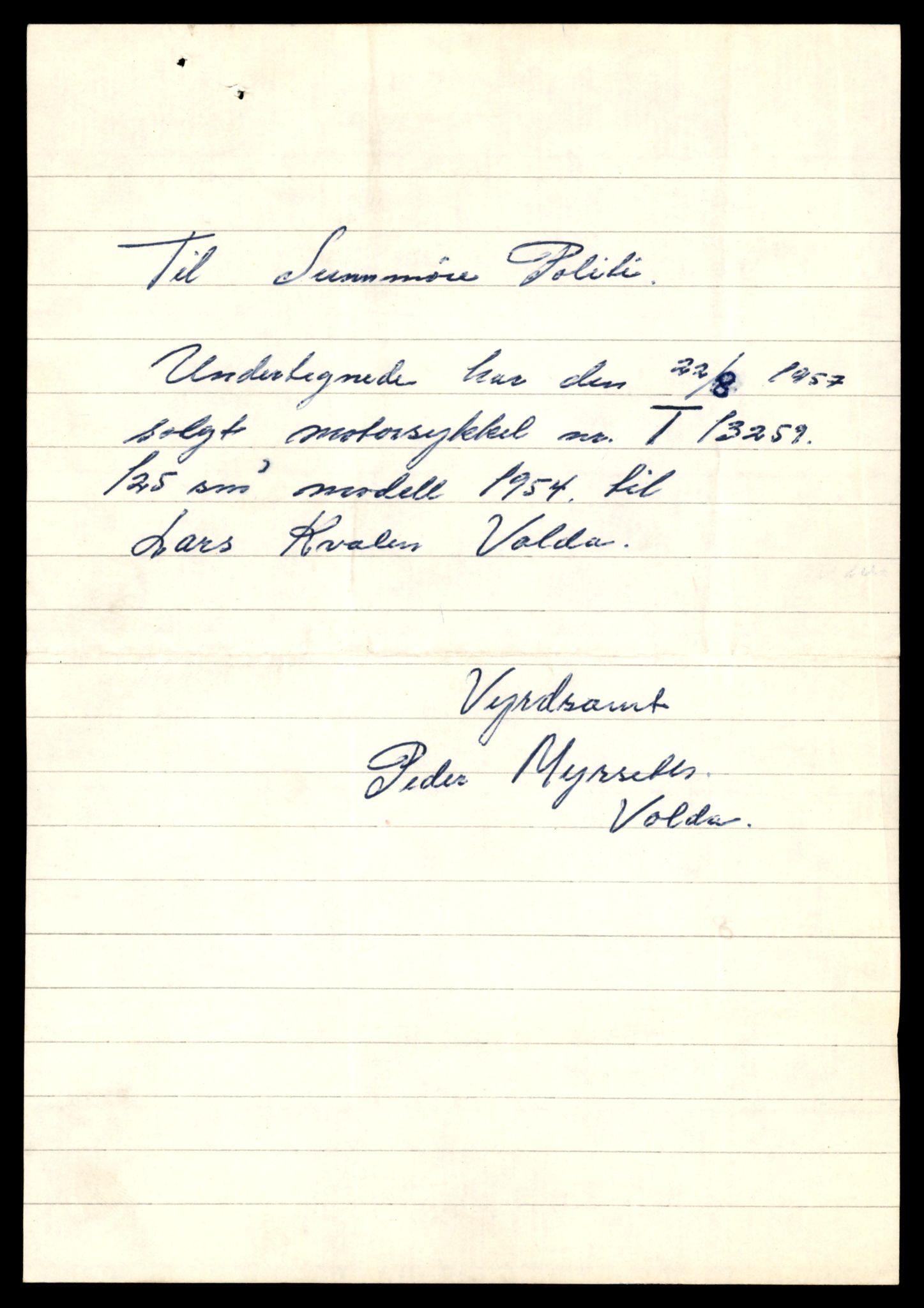 Møre og Romsdal vegkontor - Ålesund trafikkstasjon, AV/SAT-A-4099/F/Fe/L0038: Registreringskort for kjøretøy T 13180 - T 13360, 1927-1998, s. 1345