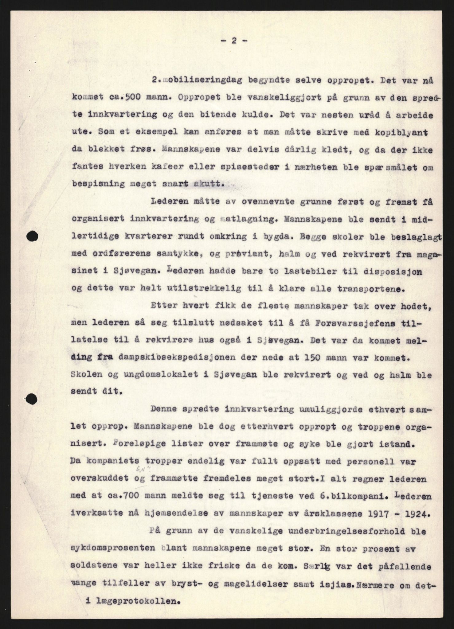 Forsvaret, Forsvarets krigshistoriske avdeling, AV/RA-RAFA-2017/Y/Yb/L0130: II-C-11-600  -  6. Divisjon / 6. Distriktskommando, 1940, s. 39