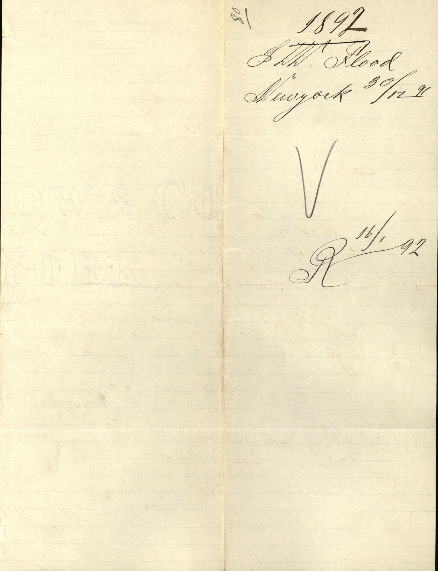 Pa 63 - Østlandske skibsassuranceforening, VEMU/A-1079/G/Ga/L0027/0013: Havaridokumenter / Sylphiden, Stærk, Sacheim, Tagal, Victoria, 1890-1891, s. 36