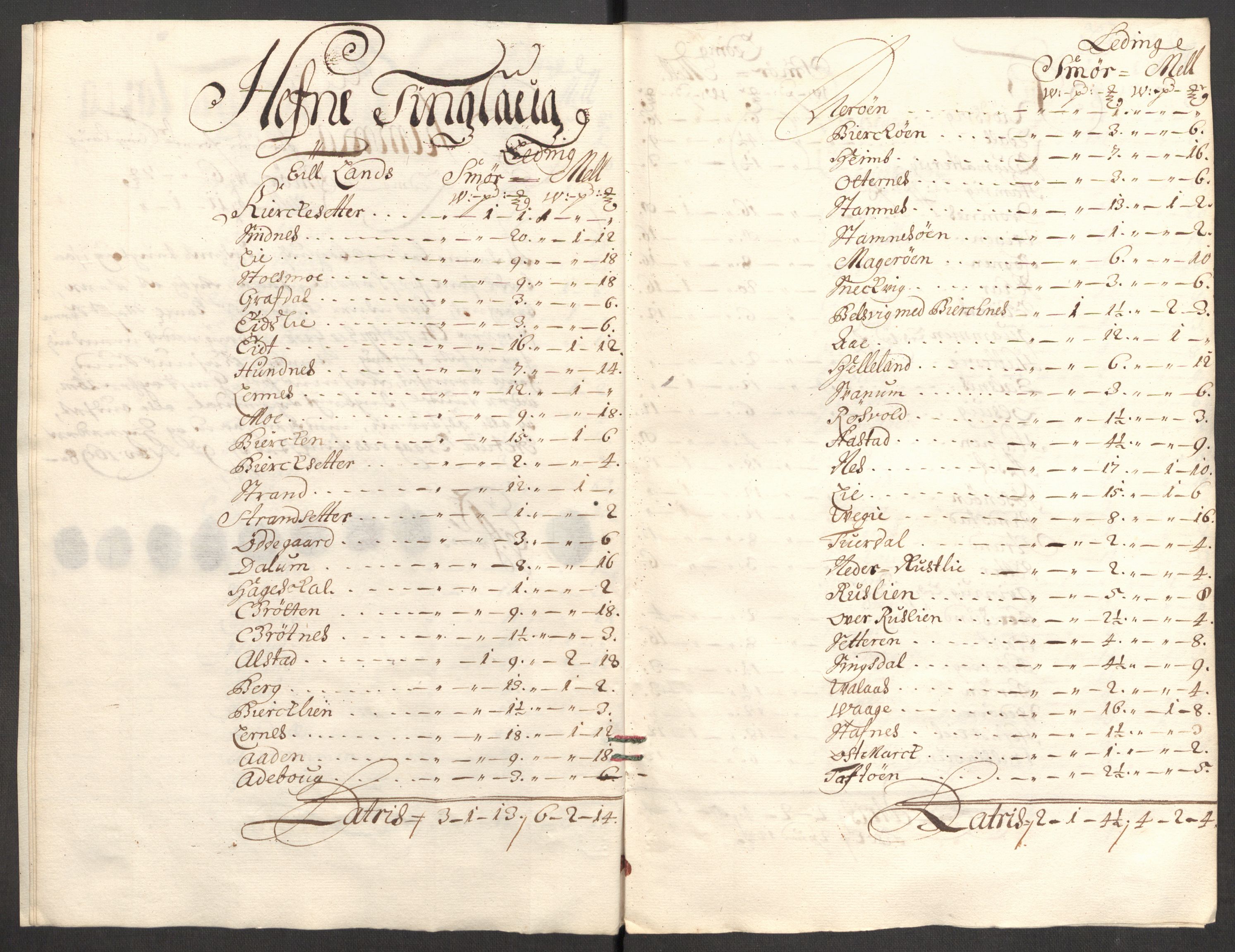 Rentekammeret inntil 1814, Reviderte regnskaper, Fogderegnskap, AV/RA-EA-4092/R57/L3853: Fogderegnskap Fosen, 1698-1699, s. 25