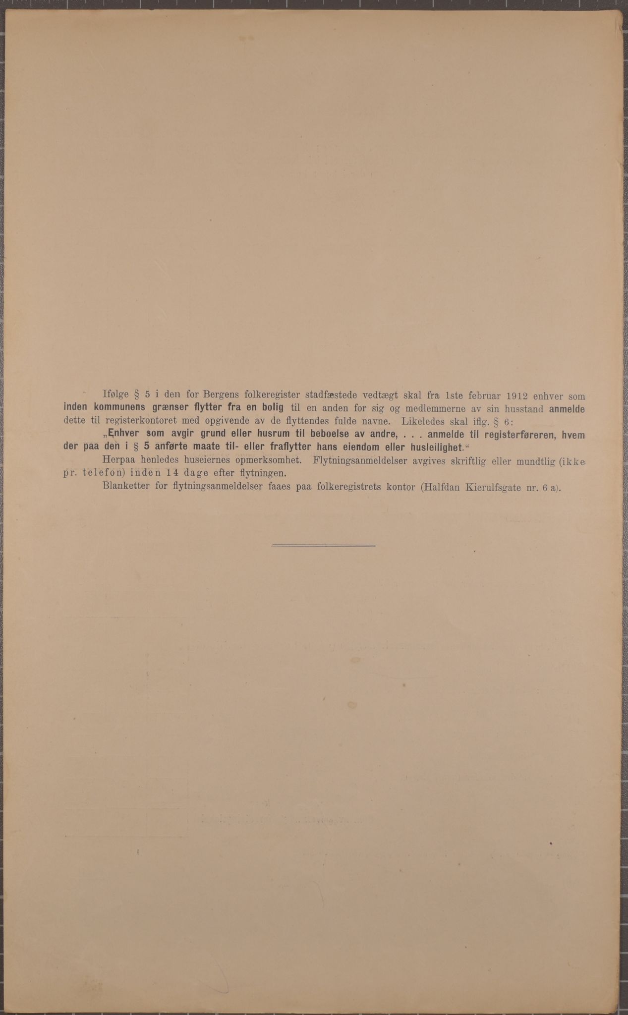 SAB, Kommunal folketelling 1912 for Bergen kjøpstad, 1912, s. 208