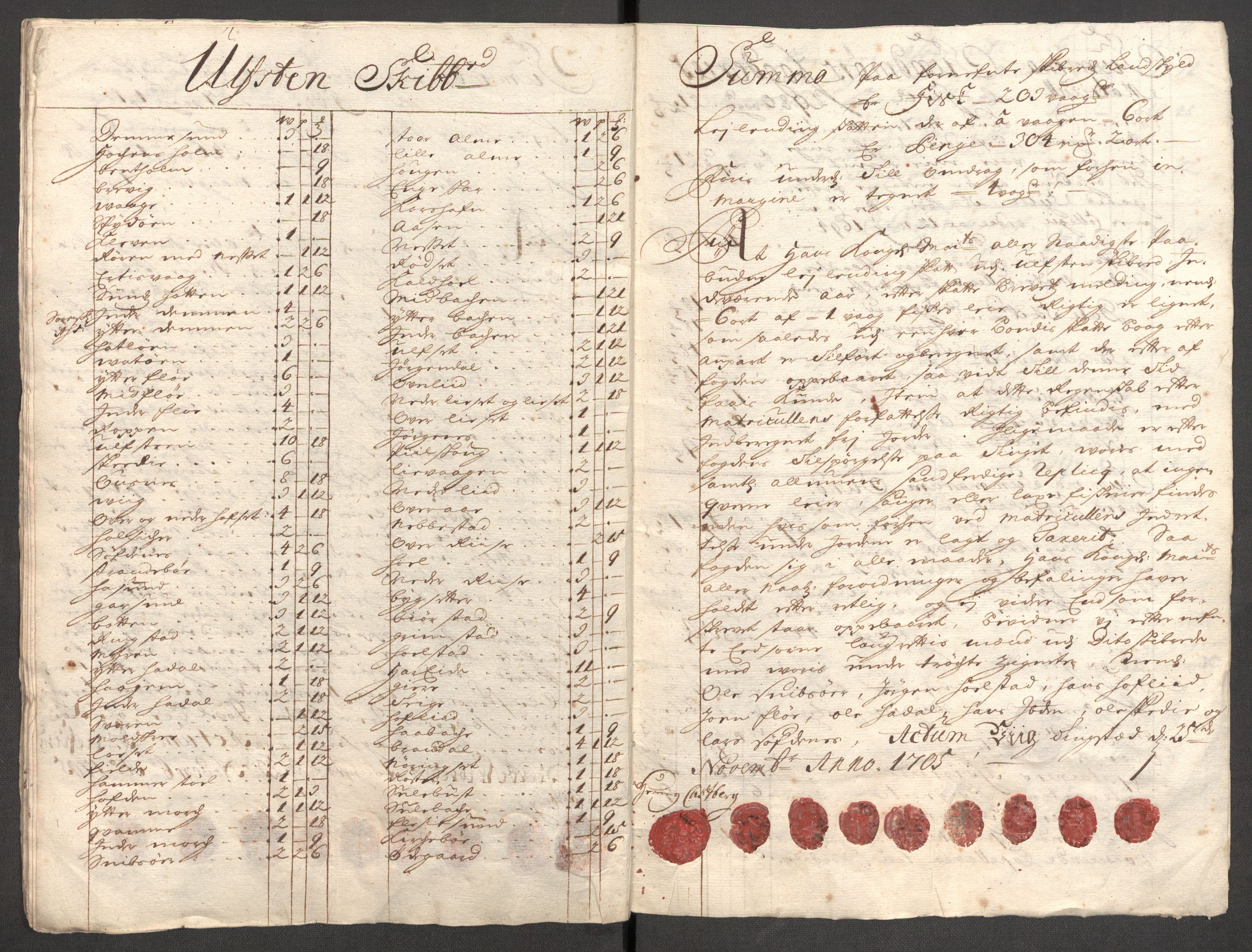 Rentekammeret inntil 1814, Reviderte regnskaper, Fogderegnskap, RA/EA-4092/R54/L3560: Fogderegnskap Sunnmøre, 1704-1705, s. 297