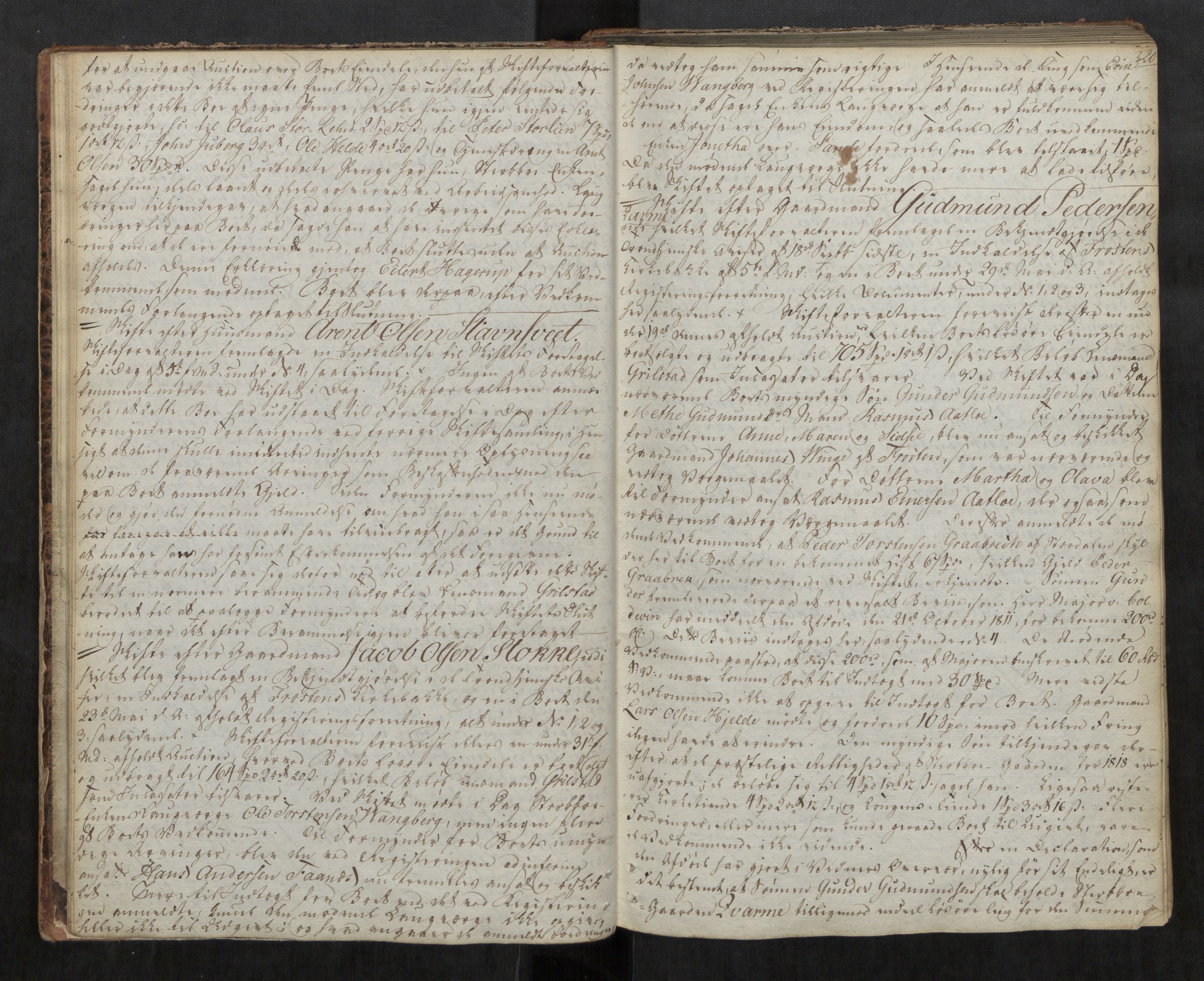 Stjør- og Verdal sorenskriveri, AV/SAT-A-4167/1/3/3A/L0030: Skifteprotokoll 25, 1818-1833, s. 20