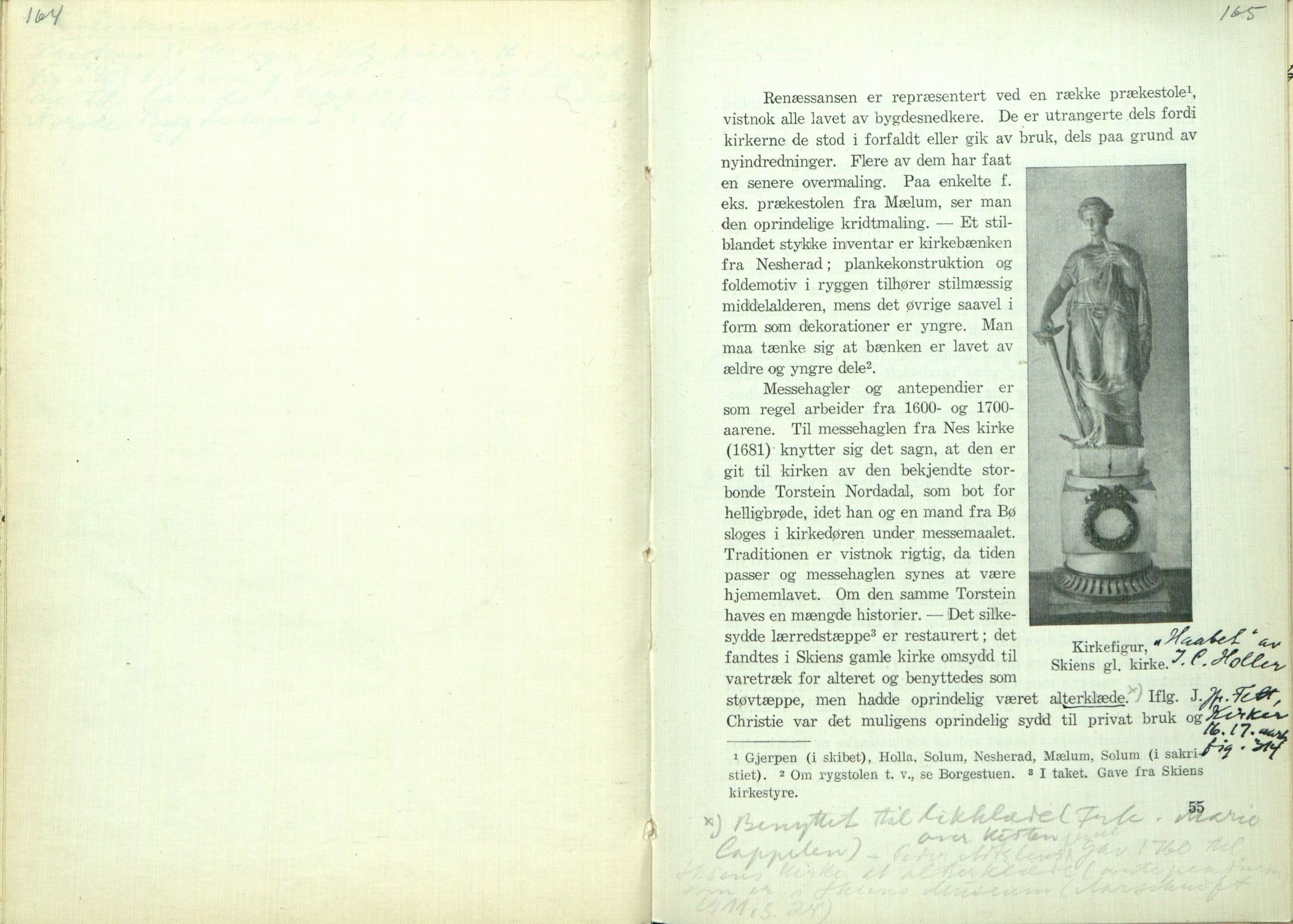 Rikard Berge, TEMU/TGM-A-1003/H/L0097: 97: Utklypp. Register ll, 1927, s. 164-165