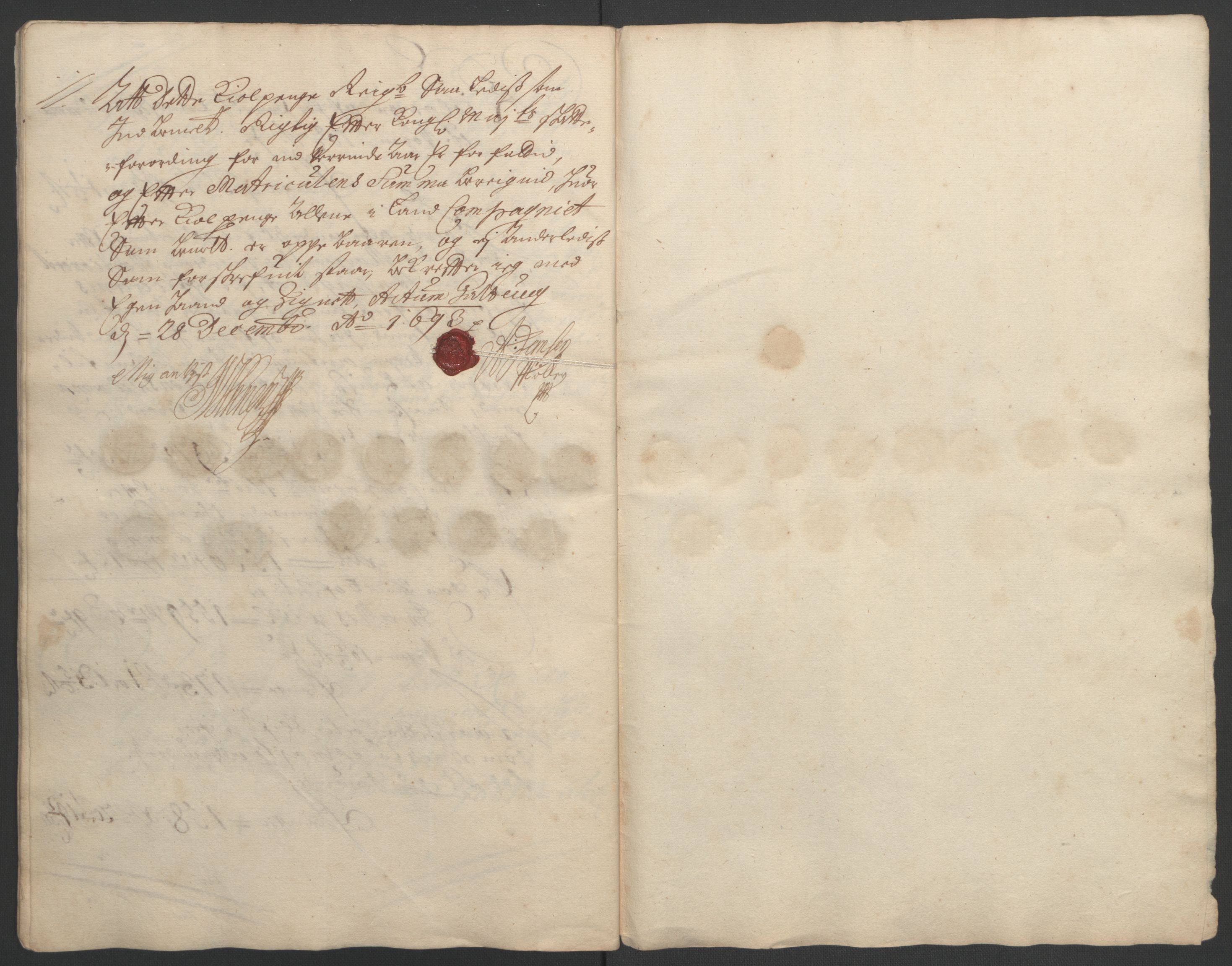 Rentekammeret inntil 1814, Reviderte regnskaper, Fogderegnskap, RA/EA-4092/R54/L3554: Fogderegnskap Sunnmøre, 1691-1693, s. 401