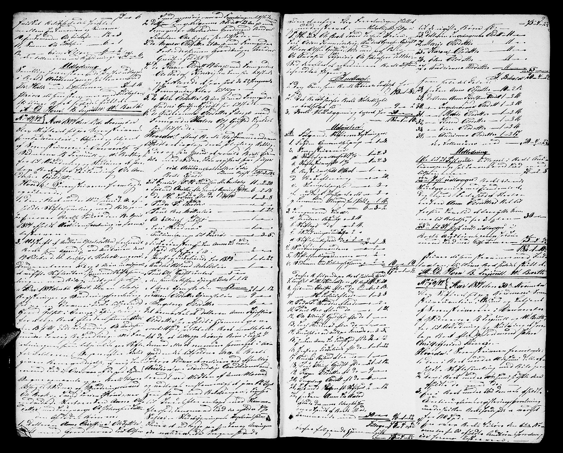 Nordmøre sorenskriveri, AV/SAT-A-4132/1/3/3A/L0032: Utlodningsprotokoll nr. 01., 1844-1850, s. 9