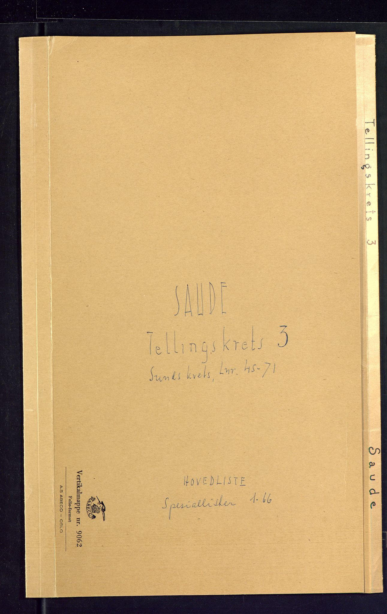 SAKO, Folketelling 1875 for 0822P Sauherad prestegjeld, 1875, s. 9