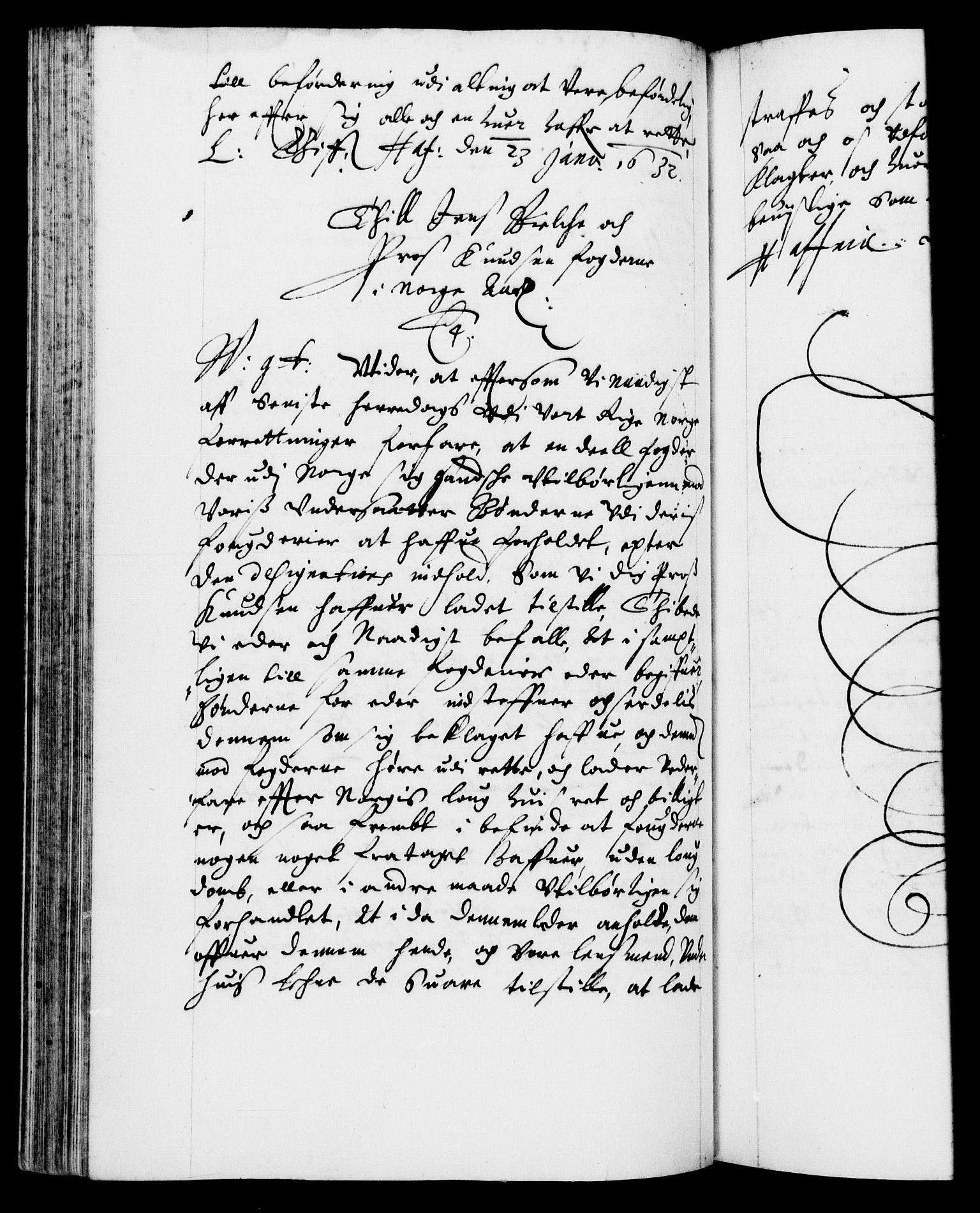 Danske Kanselli 1572-1799, AV/RA-EA-3023/F/Fc/Fca/Fcab/L0005: Norske tegnelser (mikrofilm), 1628-1633, s. 199b