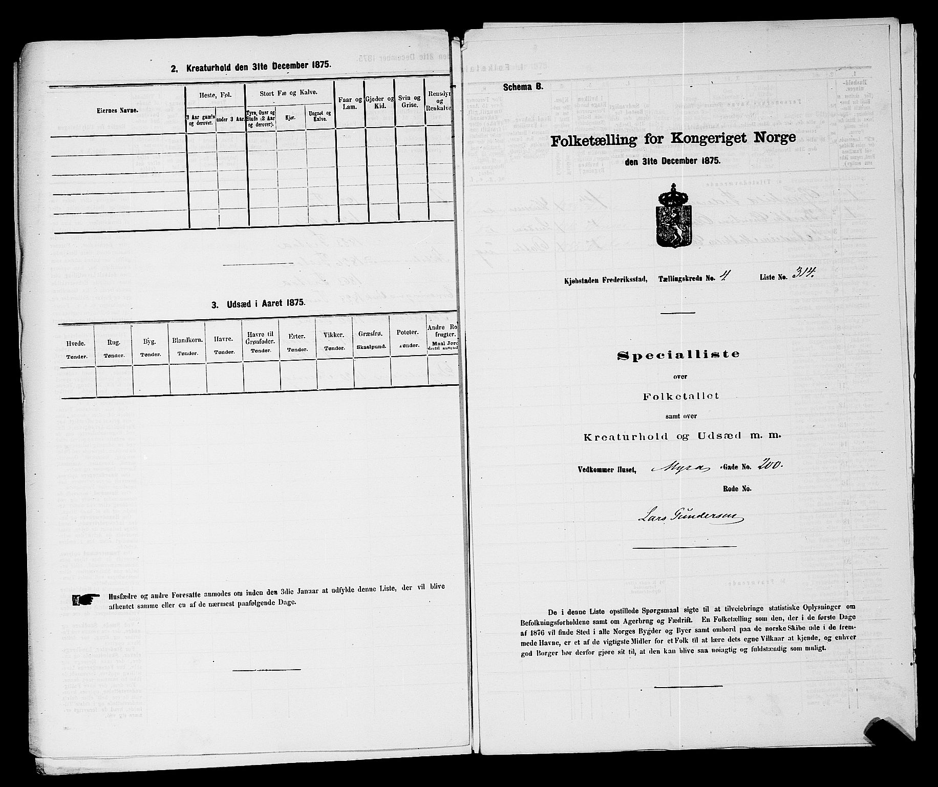 RA, Folketelling 1875 for 0103B Fredrikstad prestegjeld, Fredrikstad kjøpstad, 1875, s. 751