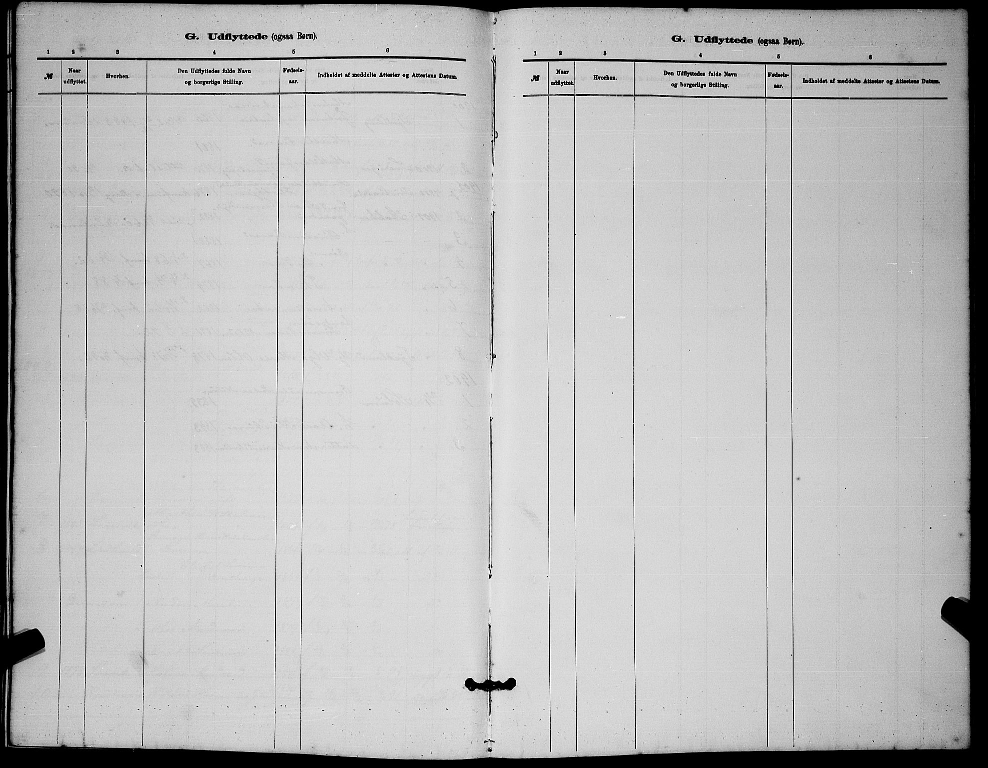 Brunlanes kirkebøker, SAKO/A-342/G/Gb/L0002: Klokkerbok nr. II 2, 1878-1902