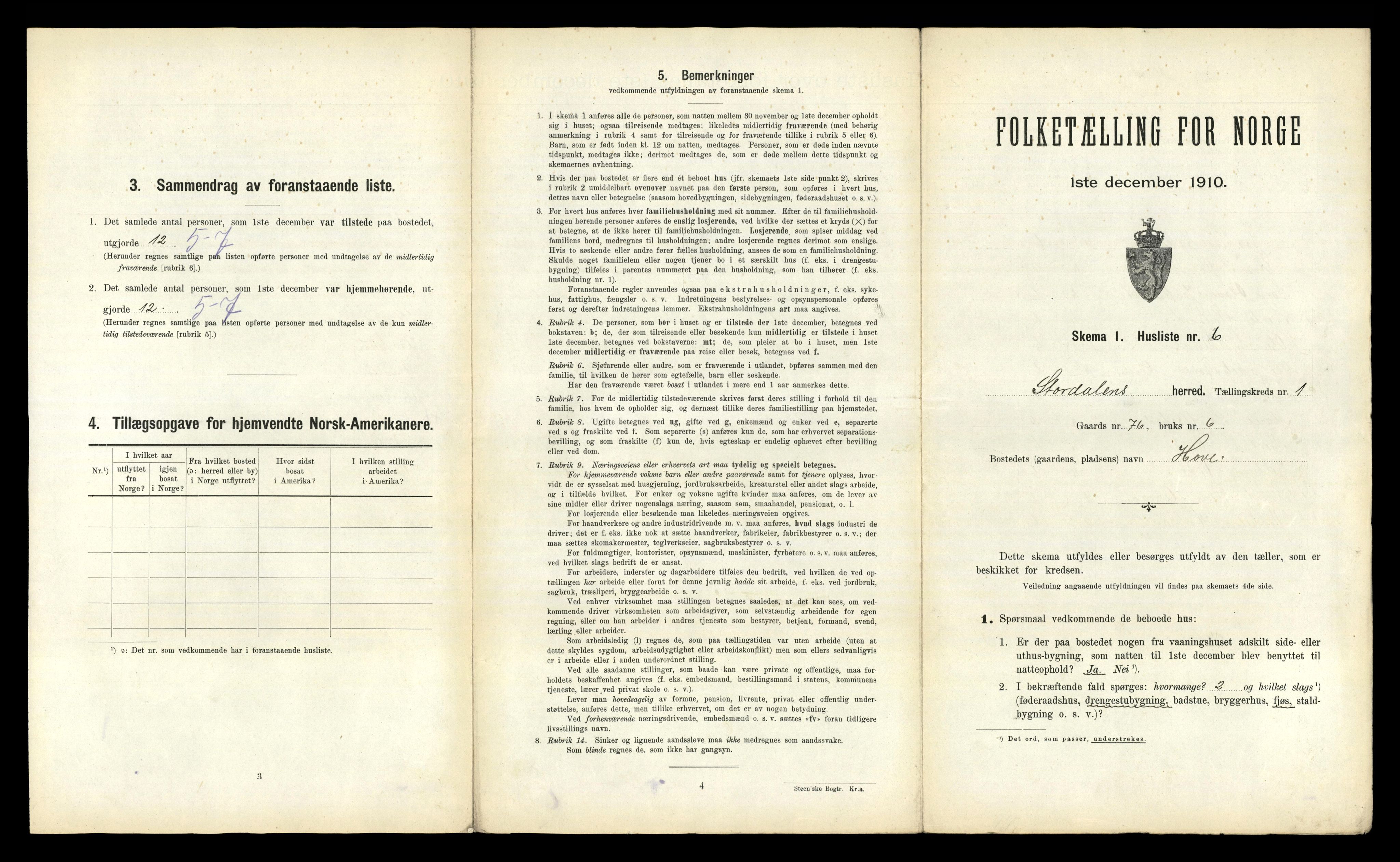 RA, Folketelling 1910 for 1526 Stordal herred, 1910, s. 32