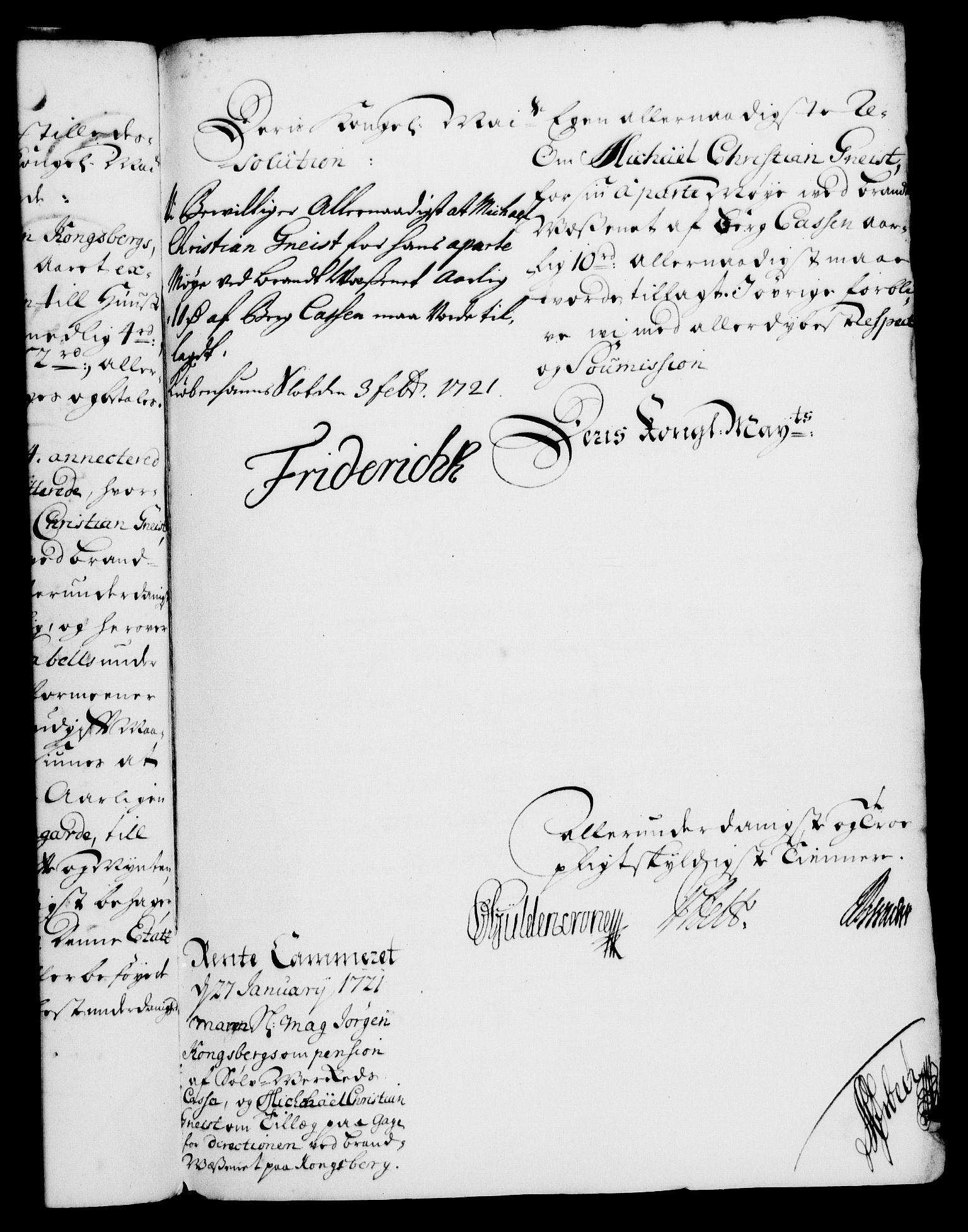 Rentekammeret, Kammerkanselliet, AV/RA-EA-3111/G/Gf/Gfa/L0004: Norsk relasjons- og resolusjonsprotokoll (merket RK 52.4), 1721, s. 206
