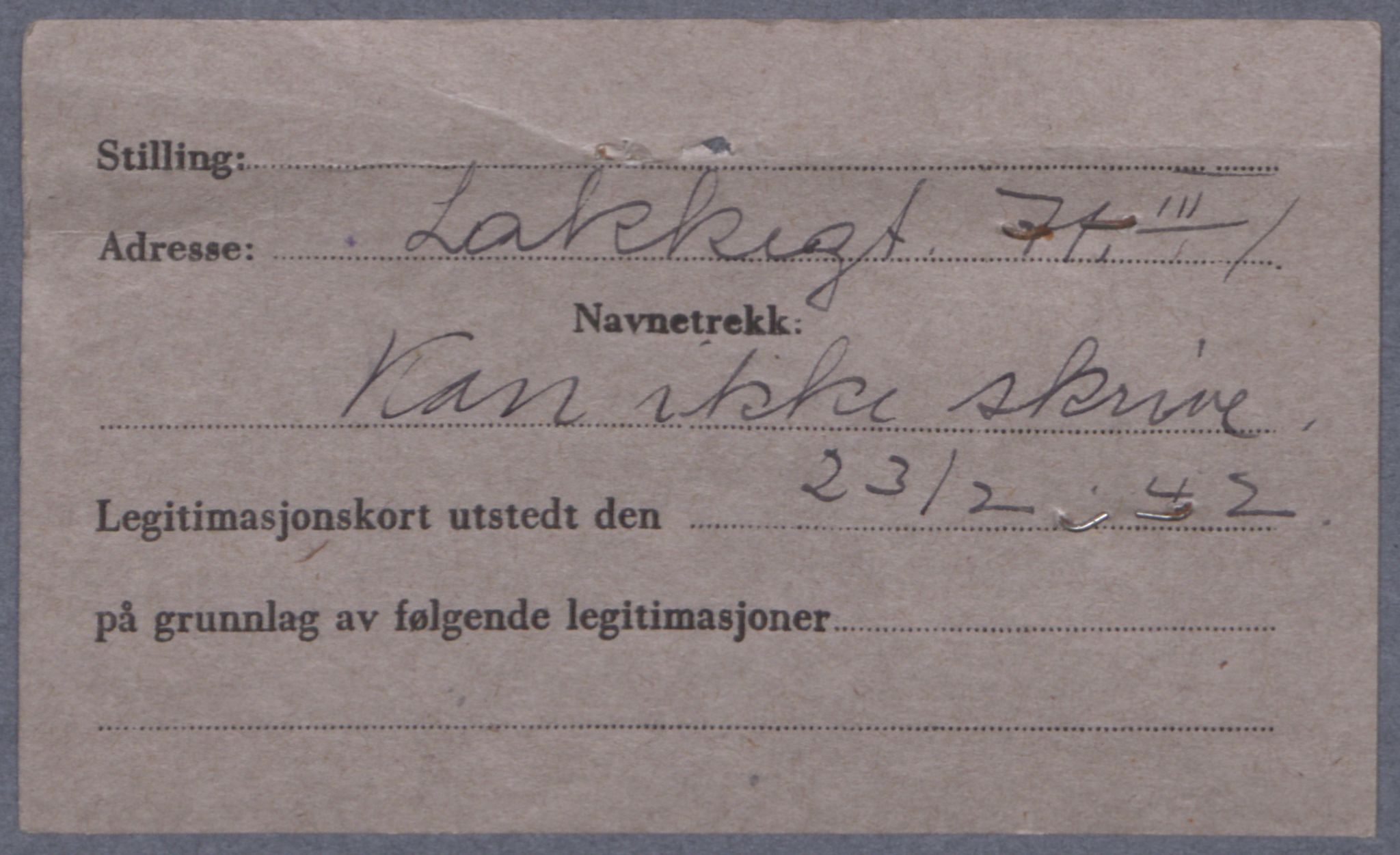 Sosialdepartementet, Våre Falne, RA/S-1708/E/Ee/L0021A: Fotografier av jøder på legitimasjonskort (1941-42), 1941-1942, s. 140