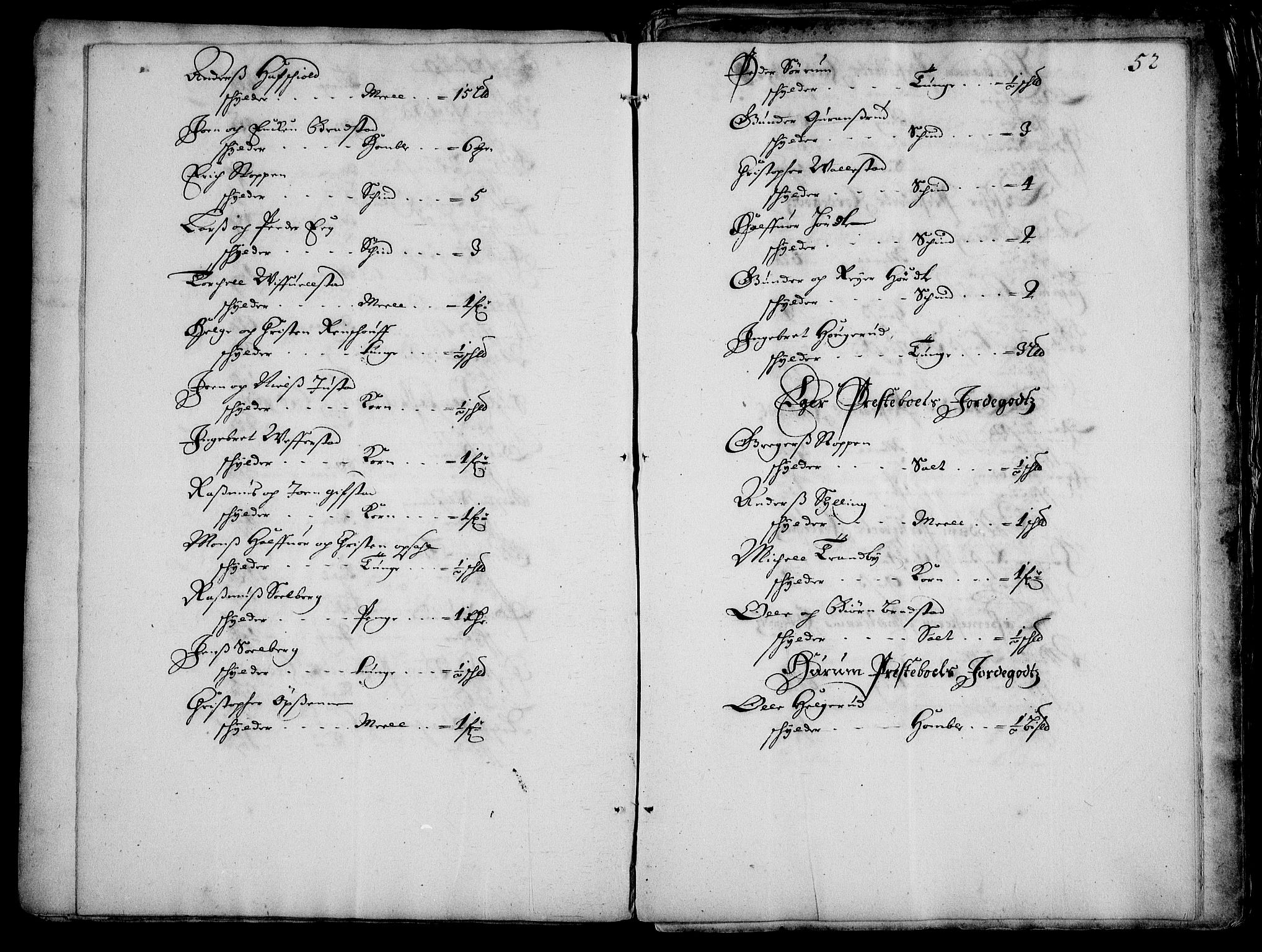 Rentekammeret inntil 1814, Realistisk ordnet avdeling, AV/RA-EA-4070/Fc/Fca/L0001/0005: [Ca I]  Akershus stift / Jordebok over kirke- og prestebordsgods i Akershus stift, 1687