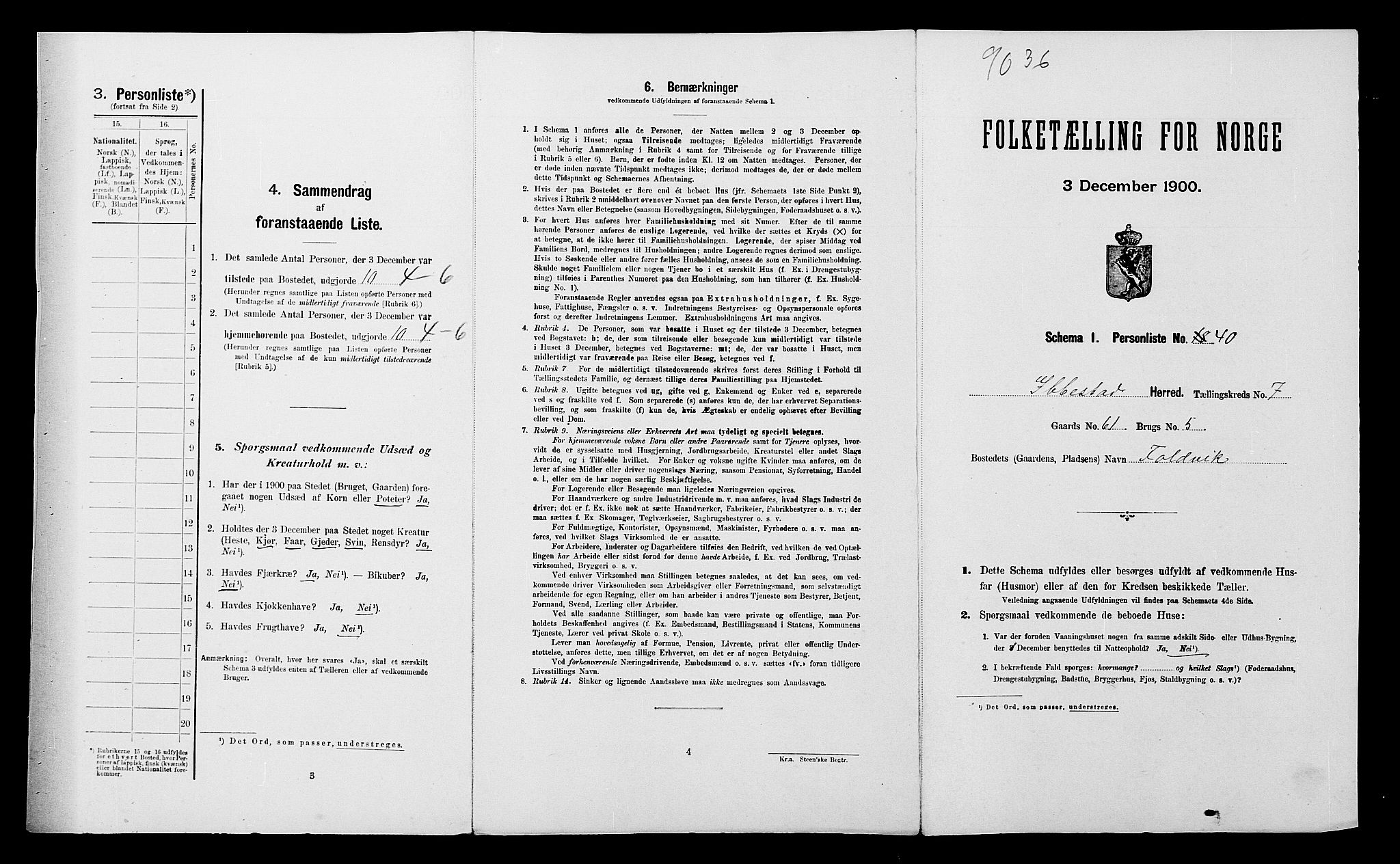 SATØ, Folketelling 1900 for 1917 Ibestad herred, 1900, s. 1062