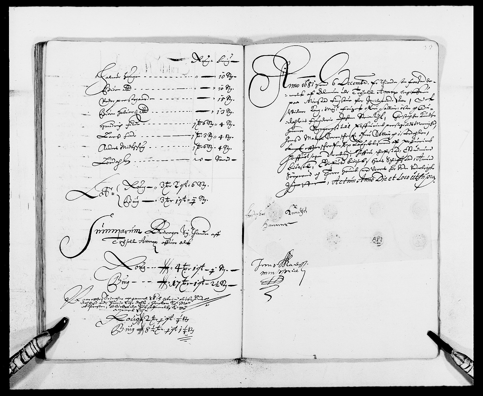 Rentekammeret inntil 1814, Reviderte regnskaper, Fogderegnskap, RA/EA-4092/R13/L0818: Fogderegnskap Solør, Odal og Østerdal, 1681, s. 190