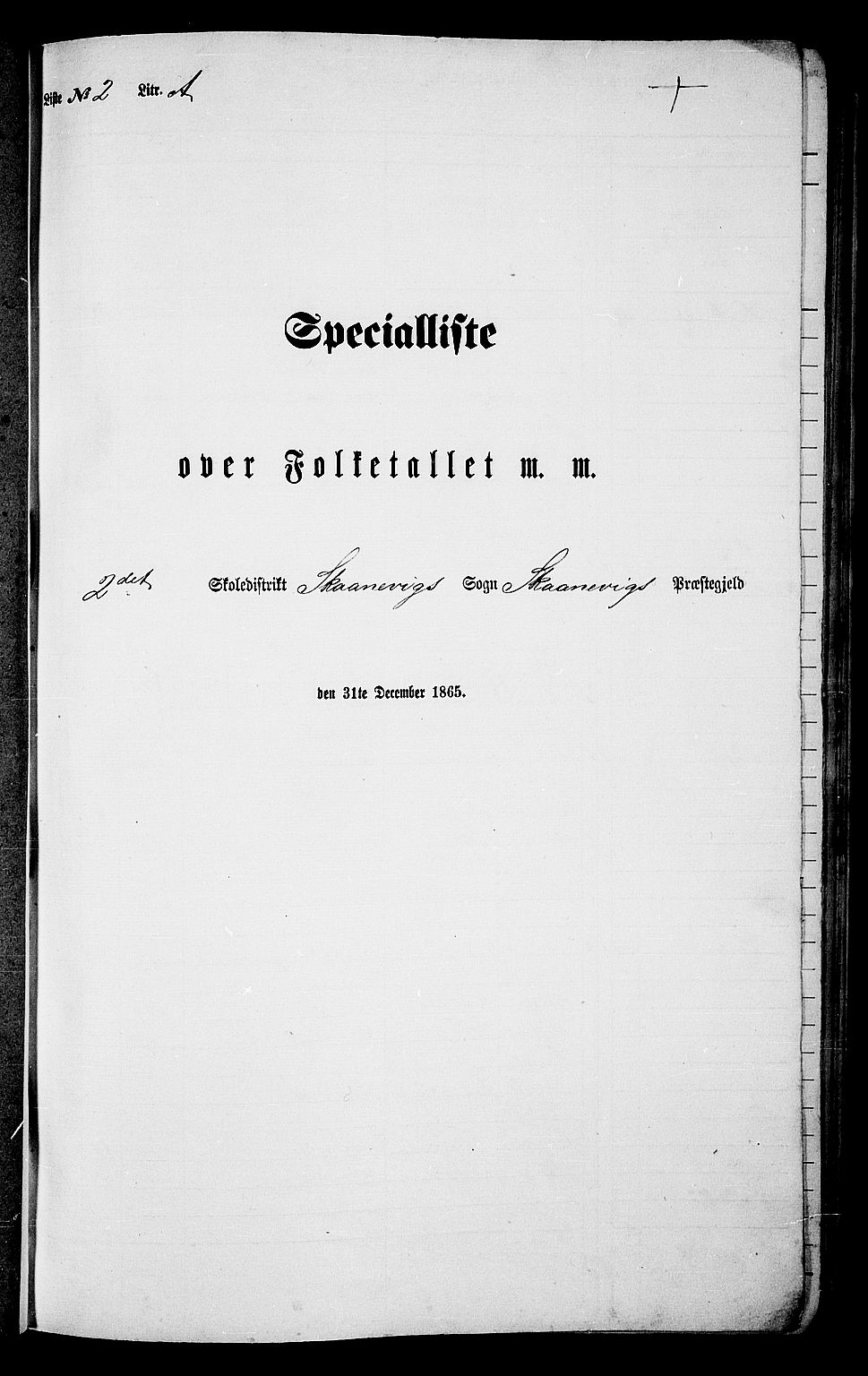RA, Folketelling 1865 for 1212P Skånevik prestegjeld, 1865, s. 28