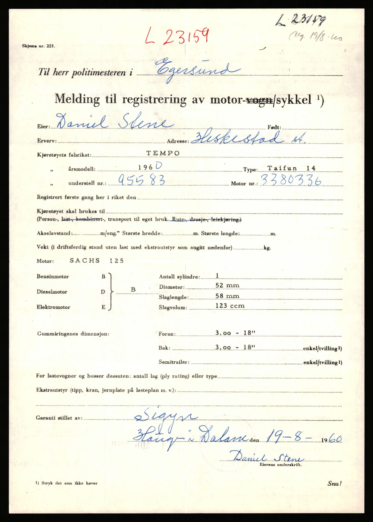 Stavanger trafikkstasjon, SAST/A-101942/0/F/L0040: L-22800 - L-23999, 1930-1971, s. 967