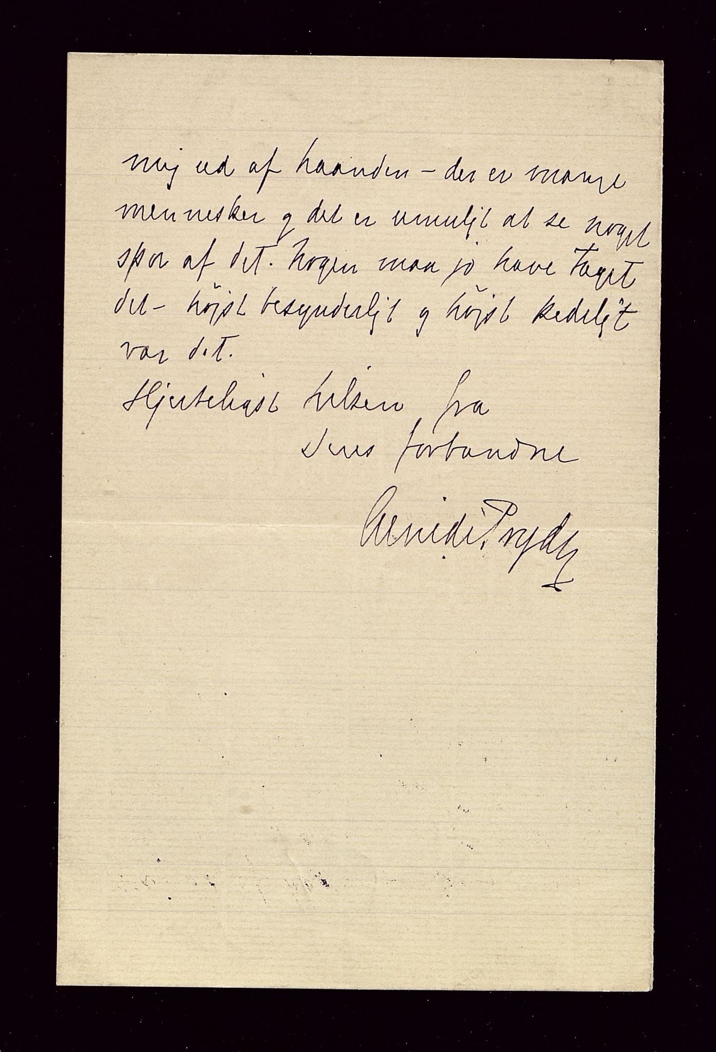 Øvre Amla, gnr. 106, VLFK/SFF-2013149/E/Ea/L0003/0007: O-Y / Prydz, Alvilde (1848- Malerinde), 1898