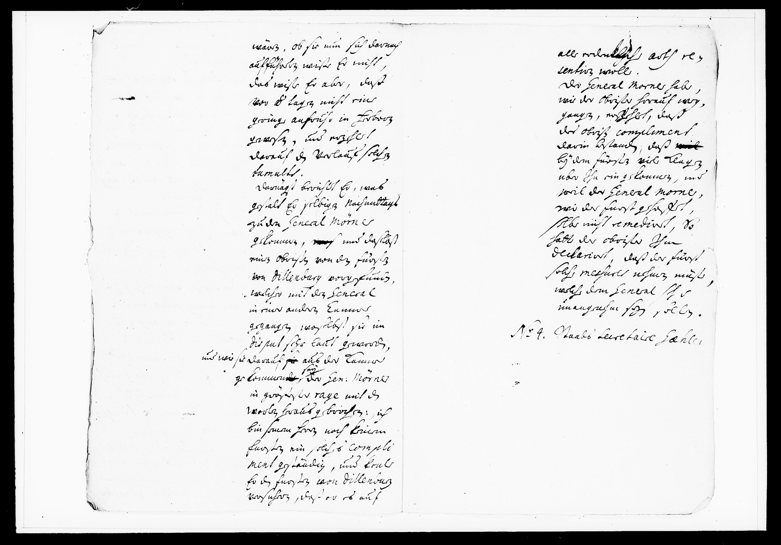 Krigskollegiet, Krigskancelliet, DRA/A-0006/-/1114-1121: Refererede sager, 1734, s. 439