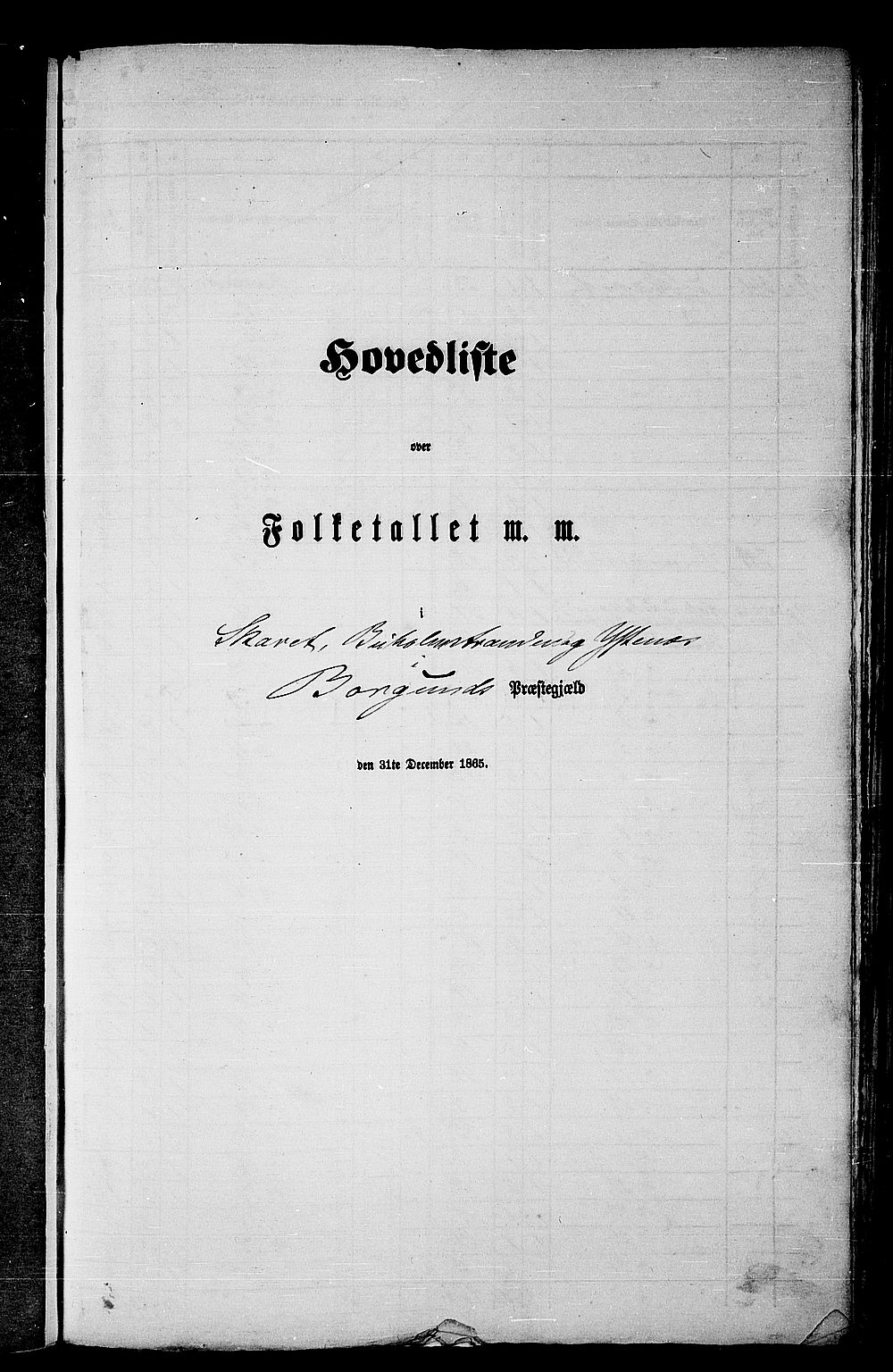 RA, Folketelling 1865 for 1531P Borgund prestegjeld, 1865, s. 56