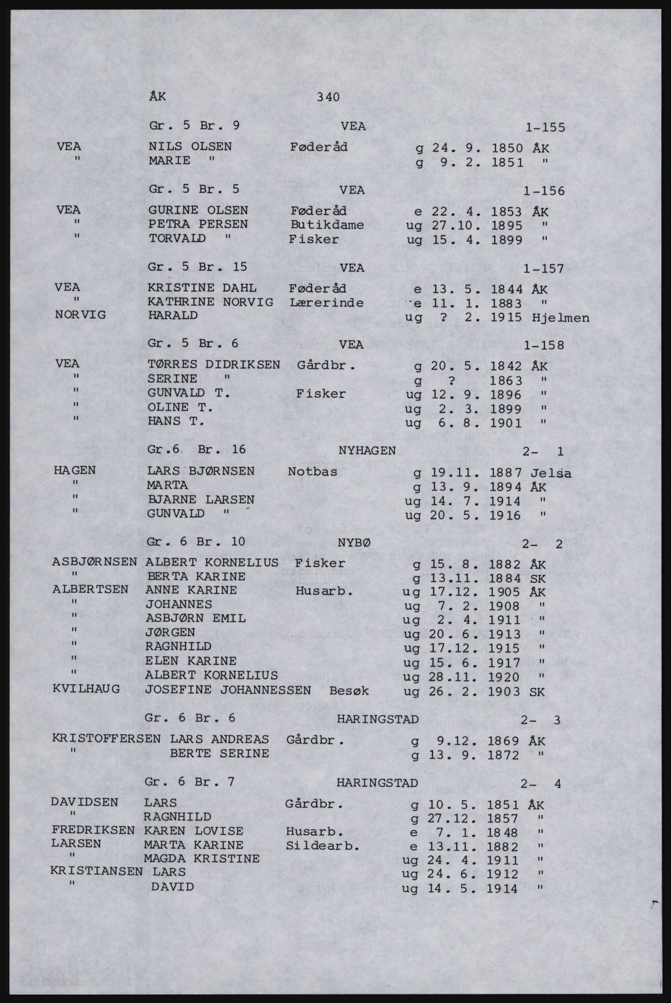 SAST, Avskrift av folketellingen 1920 for Karmøy, 1920, s. 362