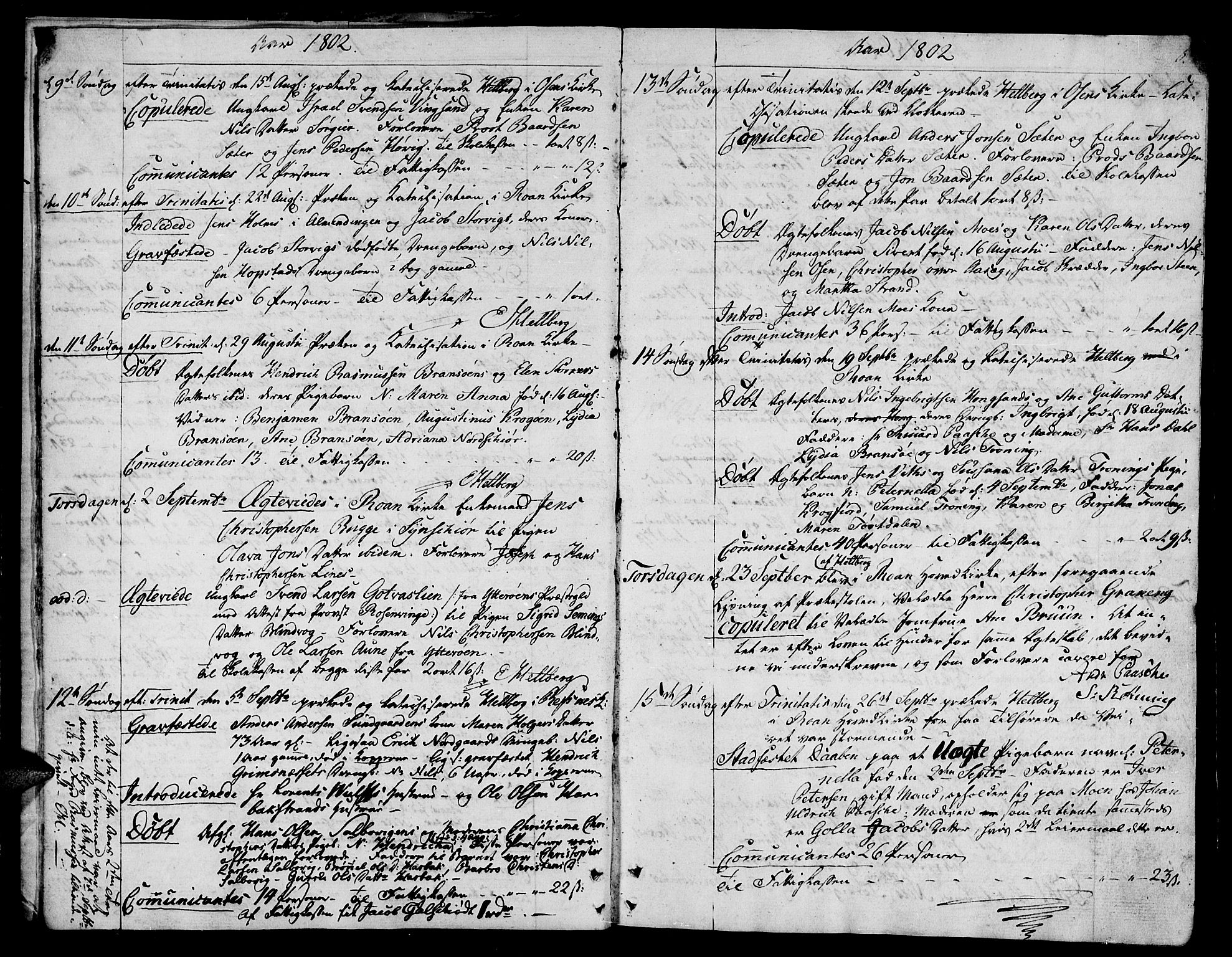 Ministerialprotokoller, klokkerbøker og fødselsregistre - Sør-Trøndelag, SAT/A-1456/657/L0701: Ministerialbok nr. 657A02, 1802-1831, s. 6
