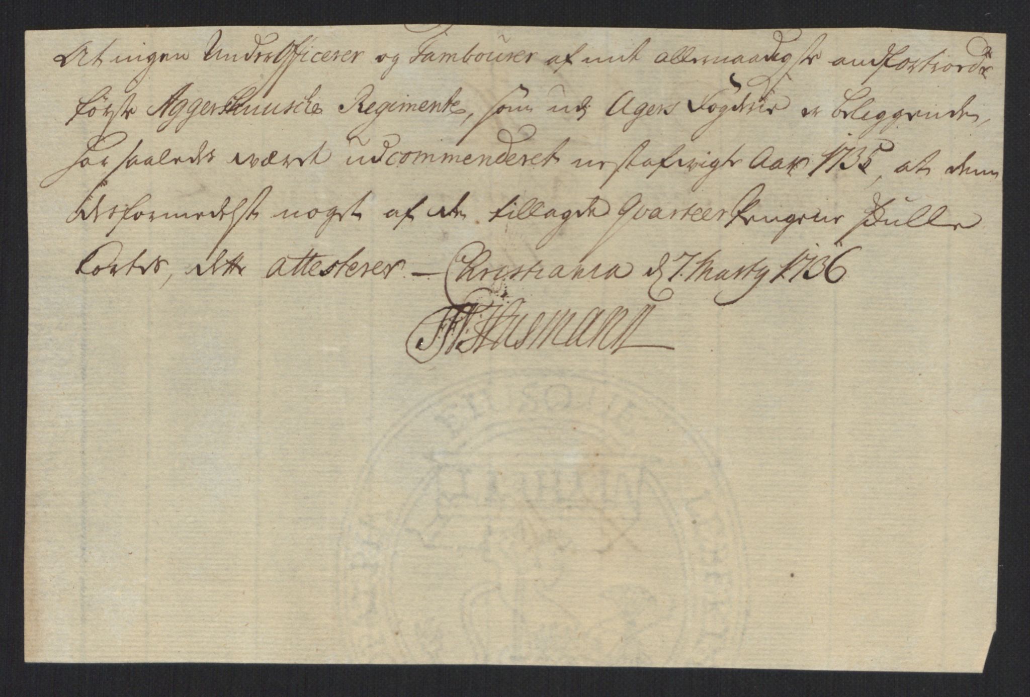 Rentekammeret inntil 1814, Reviderte regnskaper, Fogderegnskap, AV/RA-EA-4092/R10/L0474: Fogderegnskap Aker og Follo, 1735, s. 68