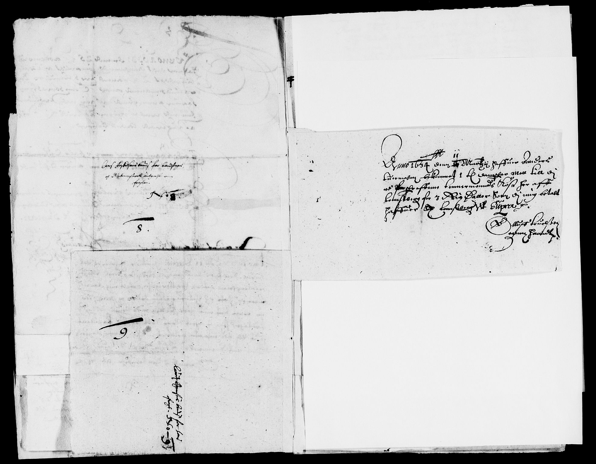 Rentekammeret inntil 1814, Reviderte regnskaper, Lensregnskaper, AV/RA-EA-5023/R/Rb/Rbo/L0014: Tønsberg len, 1632-1634