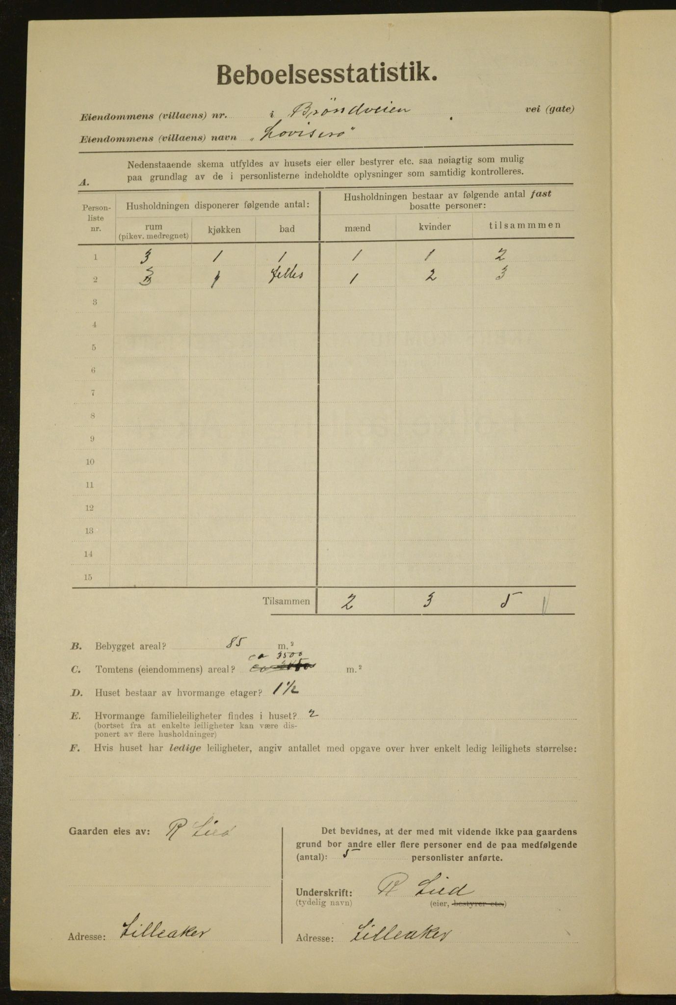 , Kommunal folketelling 1.12.1923 for Aker, 1923, s. 791