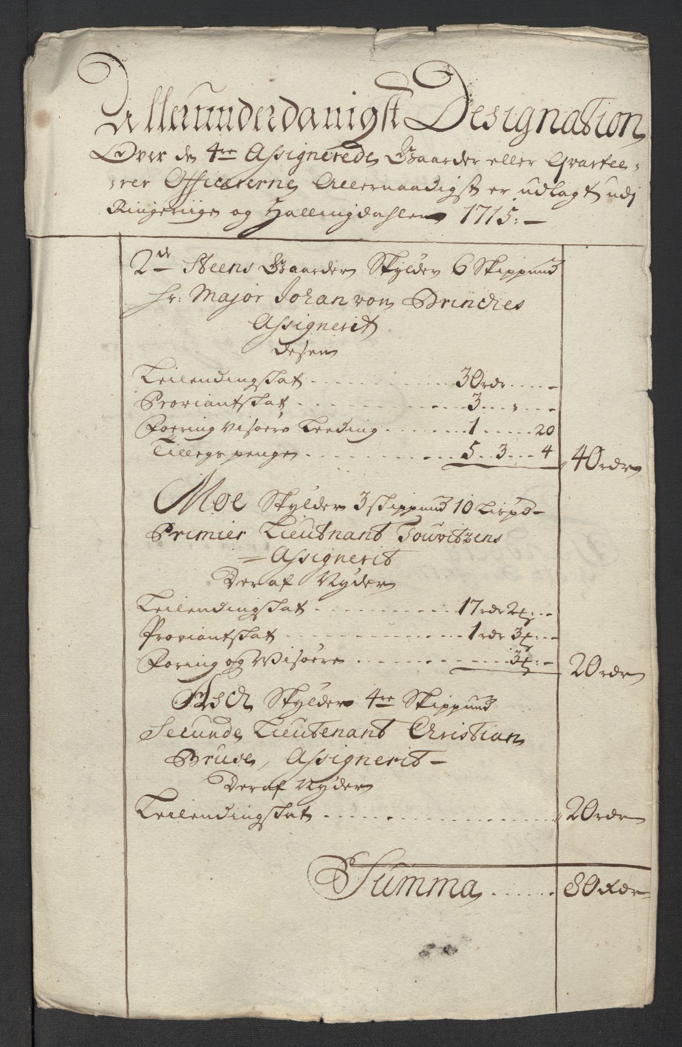 Rentekammeret inntil 1814, Reviderte regnskaper, Fogderegnskap, RA/EA-4092/R23/L1473: Fogderegnskap Ringerike og Hallingdal, 1715, s. 237