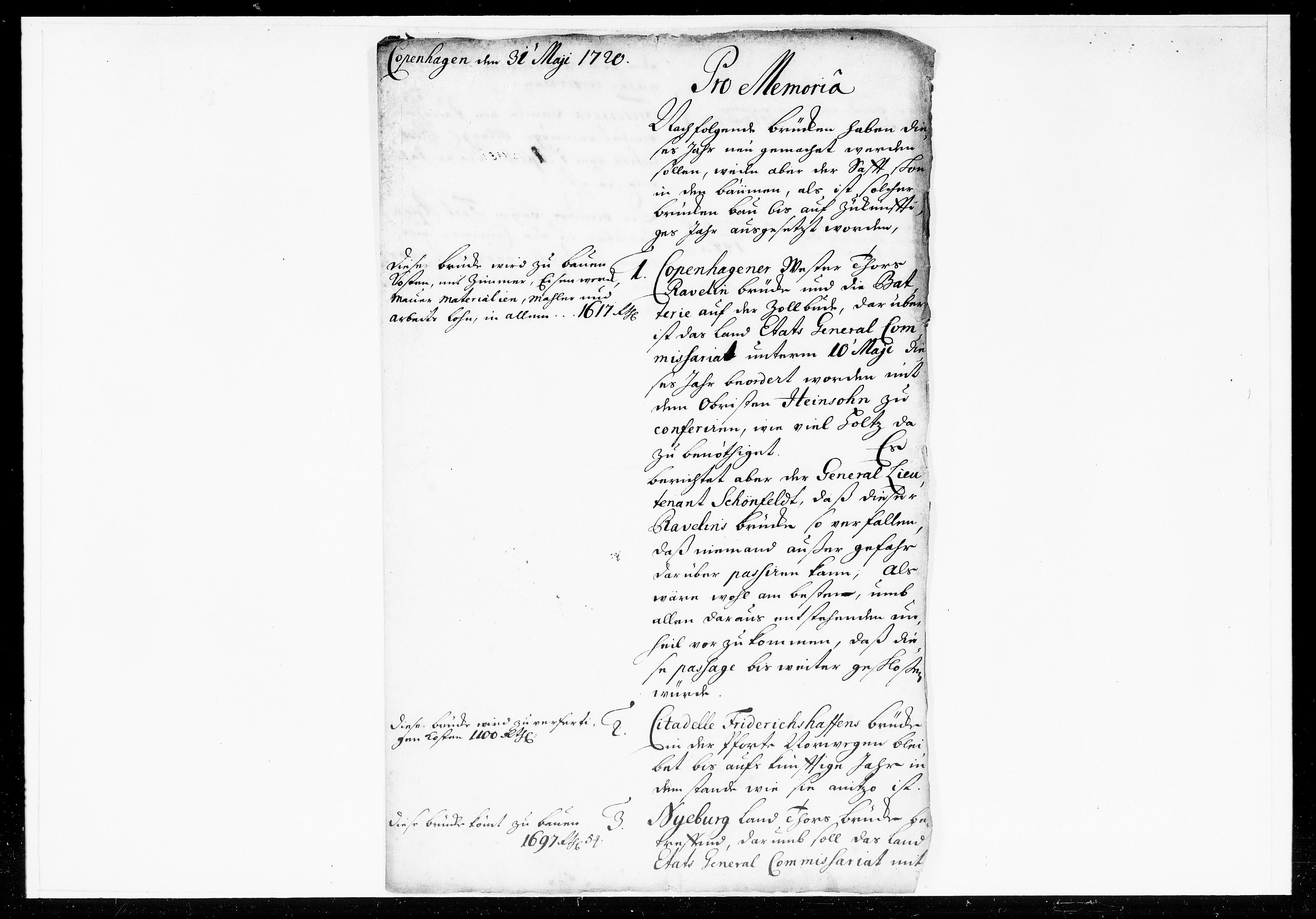 Krigskollegiet, Krigskancelliet, DRA/A-0006/-/1057-1060: Refererede sager, 1720, s. 173