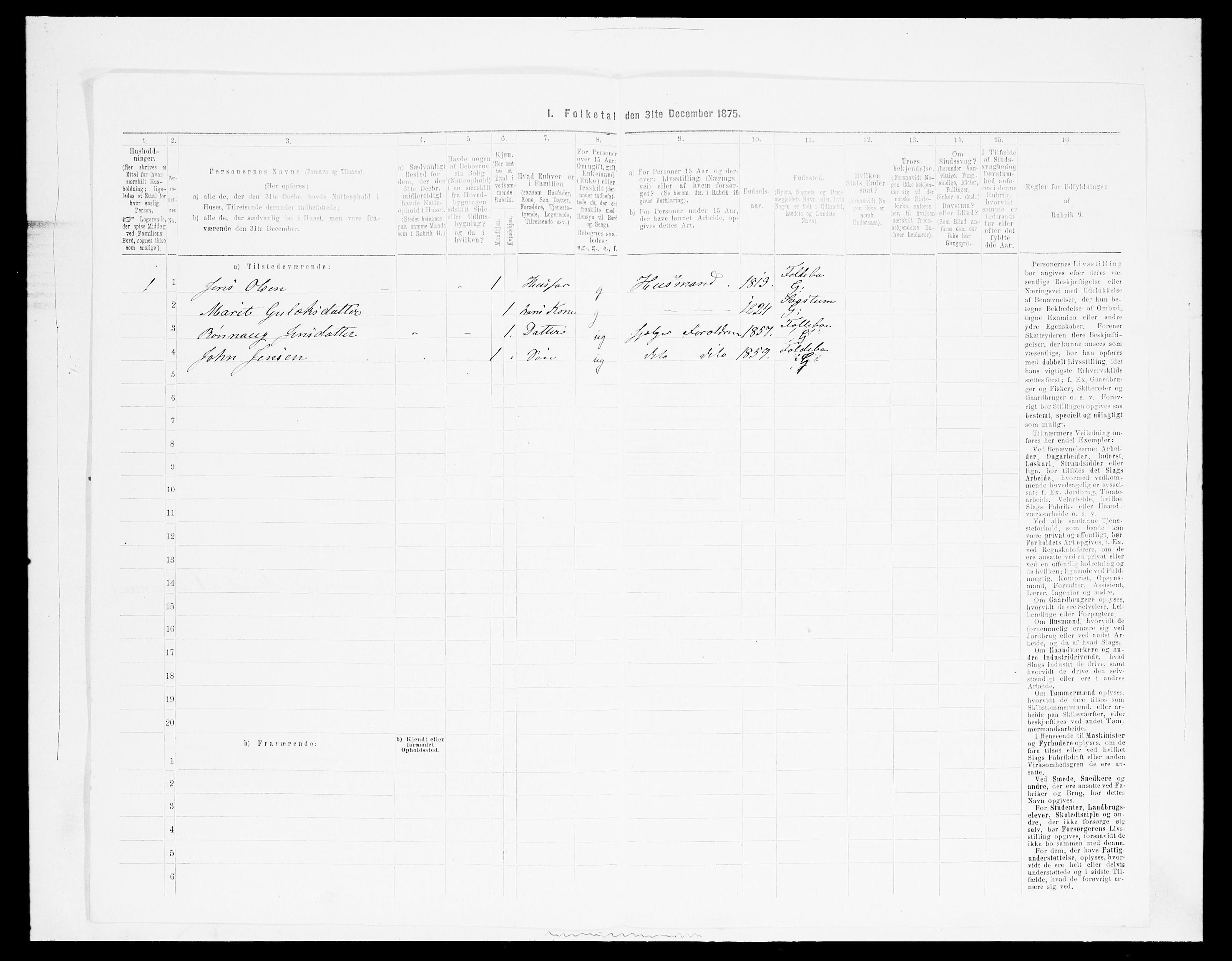 SAH, Folketelling 1875 for 0522P Gausdal prestegjeld, 1875, s. 389