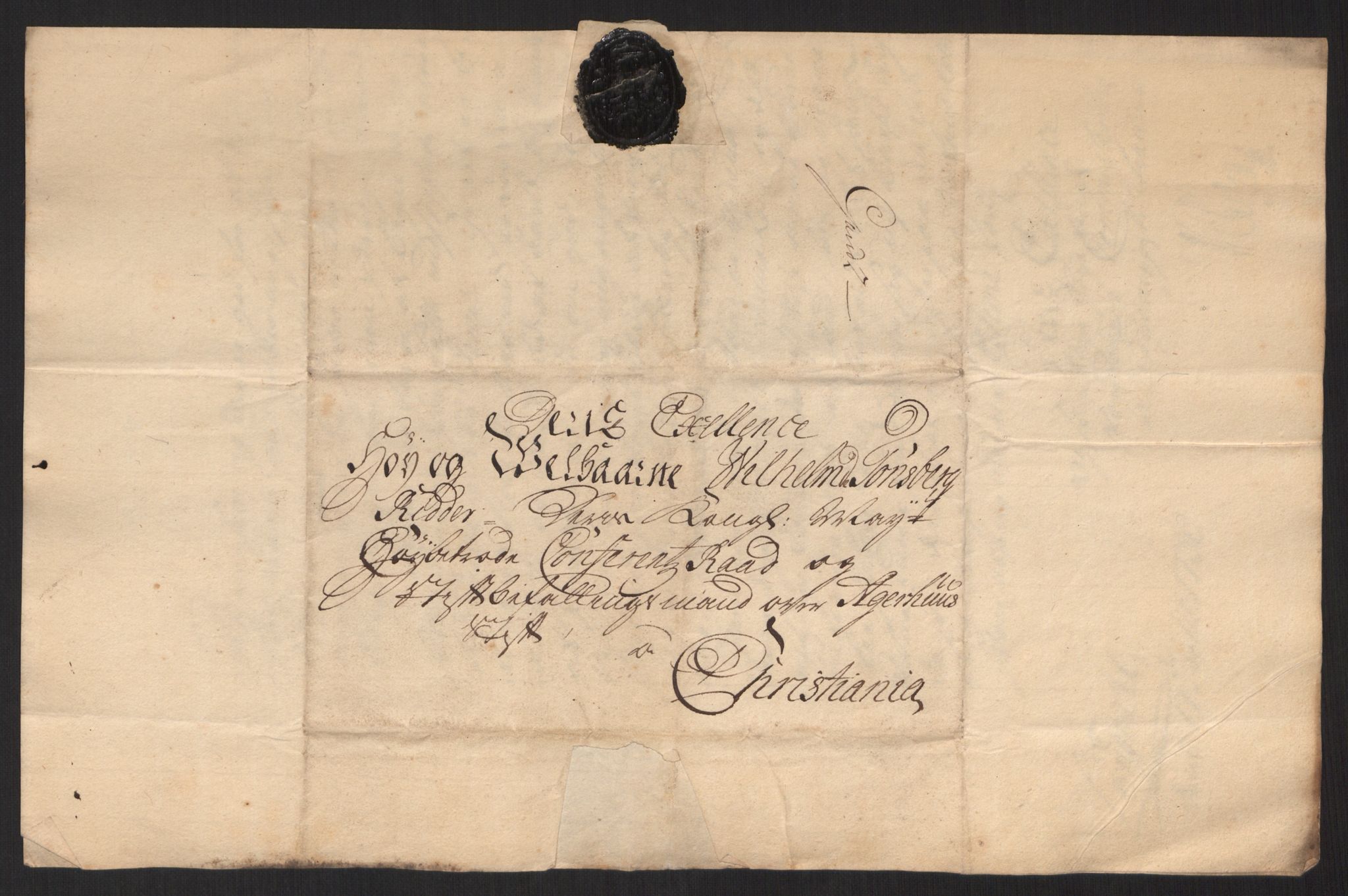 Kommanderende general (KG I) med Det norske krigsdirektorium, AV/RA-EA-5419/D/L0060: Stattholderens, stiftamtmenns og amtmenns brev, 1720-1730, s. 458