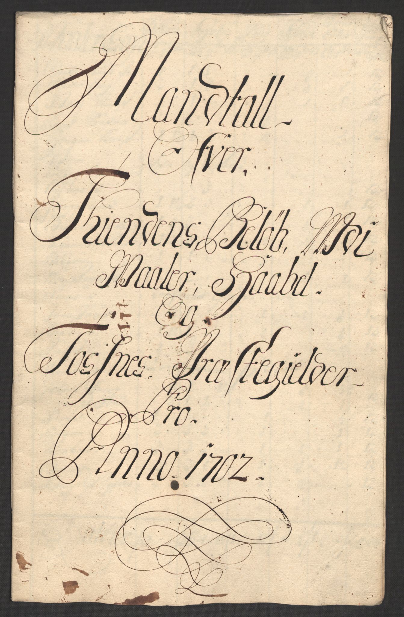 Rentekammeret inntil 1814, Reviderte regnskaper, Fogderegnskap, RA/EA-4092/R04/L0131: Fogderegnskap Moss, Onsøy, Tune, Veme og Åbygge, 1702, s. 59