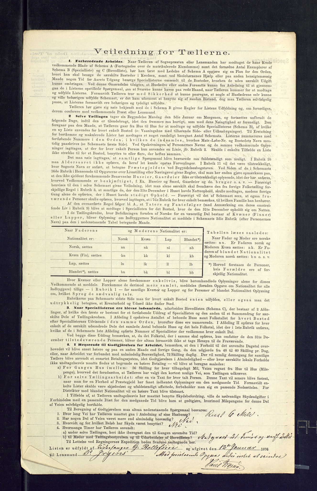 SAKO, Folketelling 1875 for 0726P Brunlanes prestegjeld, 1875, s. 4