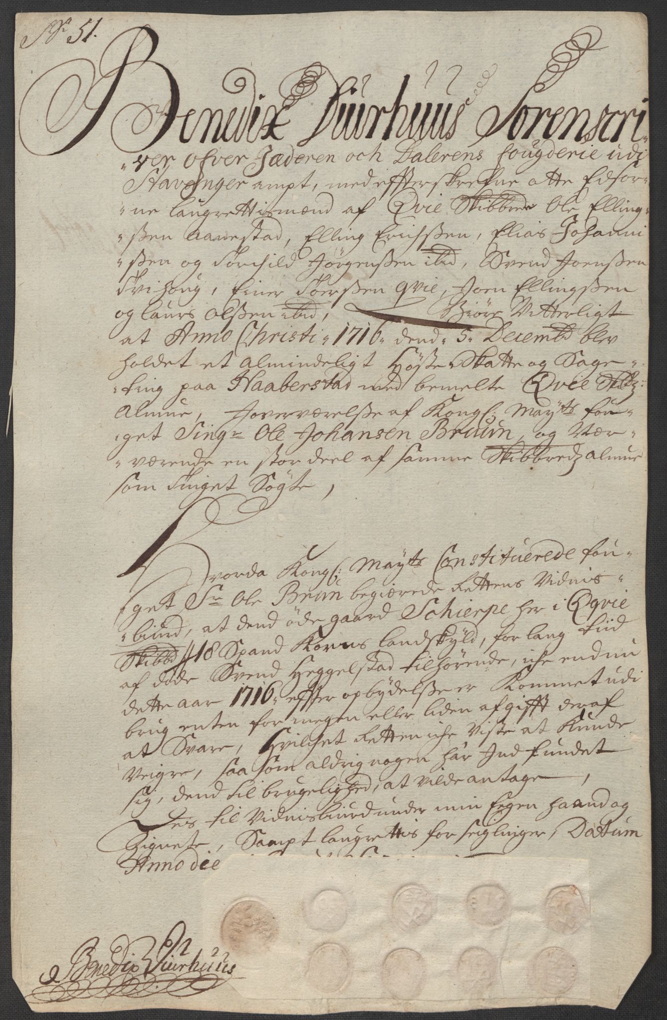 Rentekammeret inntil 1814, Reviderte regnskaper, Fogderegnskap, RA/EA-4092/R46/L2740: Fogderegnskap Jæren og Dalane, 1715-1716, s. 475