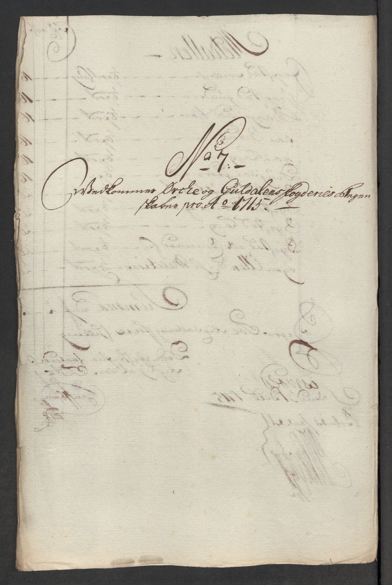Rentekammeret inntil 1814, Reviderte regnskaper, Fogderegnskap, RA/EA-4092/R60/L3966: Fogderegnskap Orkdal og Gauldal, 1715, s. 130