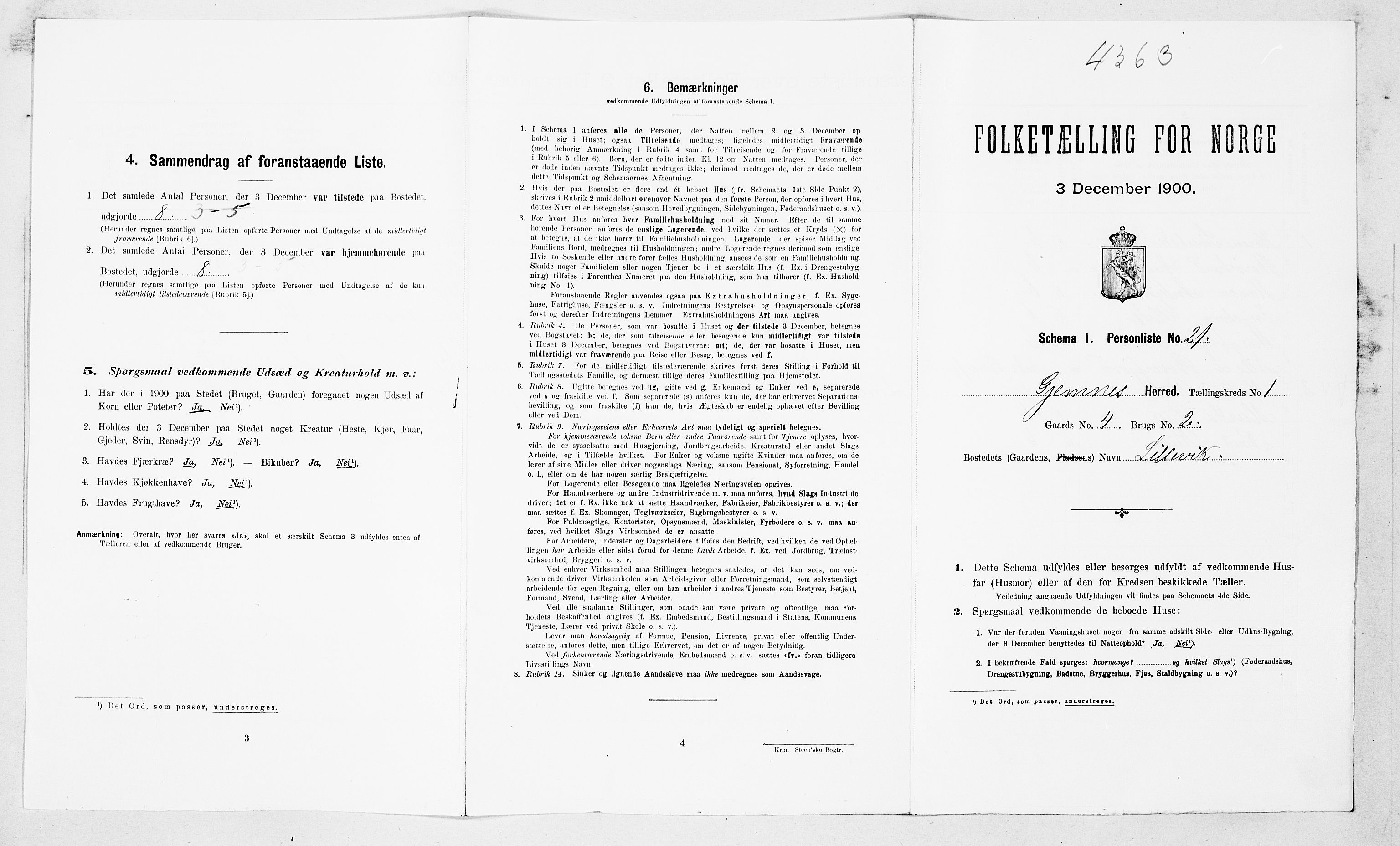 SAT, Folketelling 1900 for 1557 Gjemnes herred, 1900, s. 62