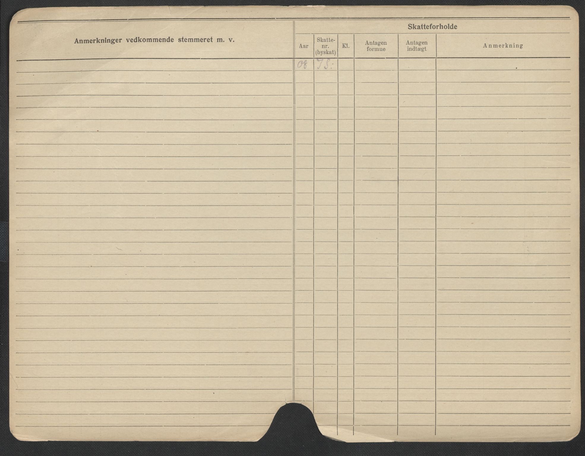 Oslo folkeregister, Registerkort, SAO/A-11715/F/Fa/Fac/L0009: Menn, 1906-1914, s. 863b