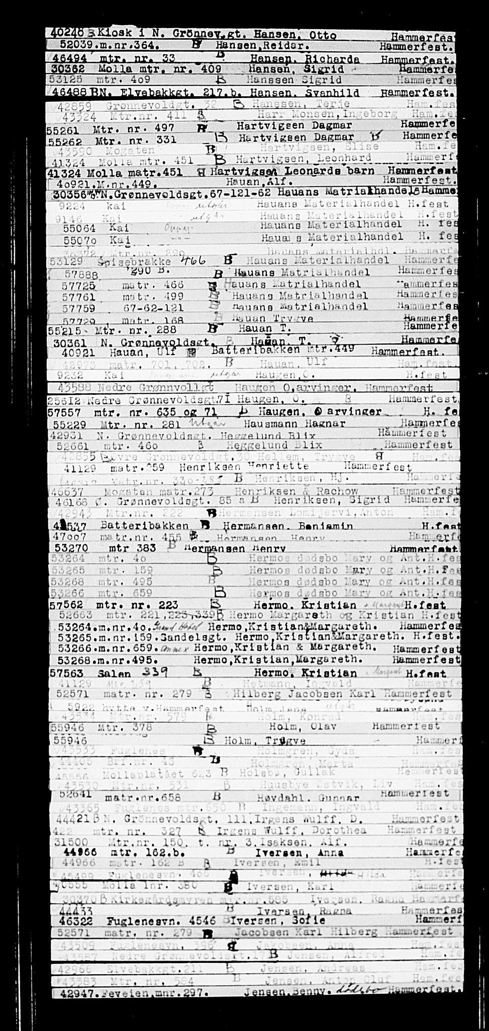 Krigsskadetrygdene for bygninger og løsøre, RA/S-1548/V/L0014: --, 1940-1945, s. 954